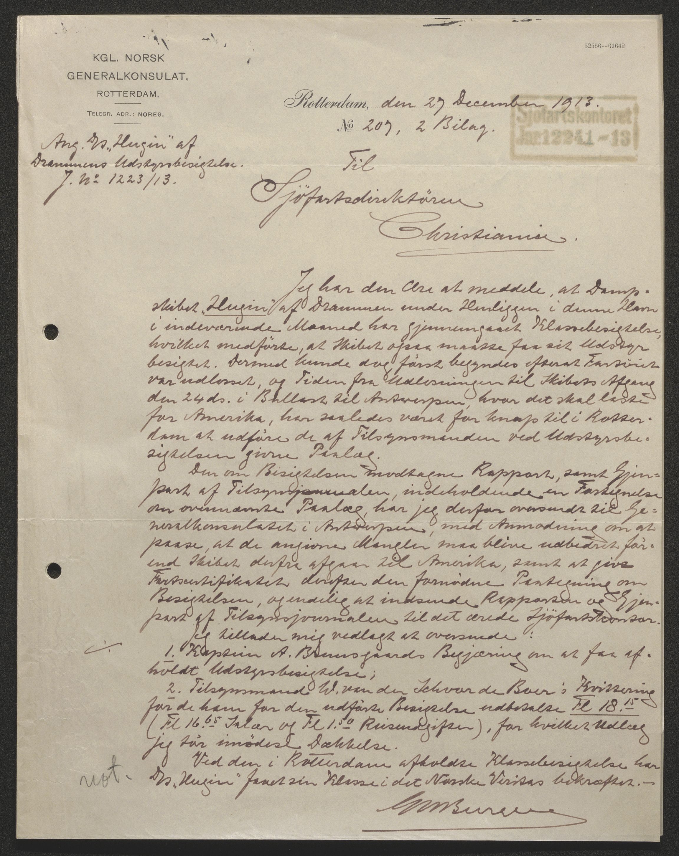 Sjøfartsdirektoratet med forløpere, skipsmapper slettede skip, AV/RA-S-4998/F/Fa/L0519: --, 1850-1922, p. 243