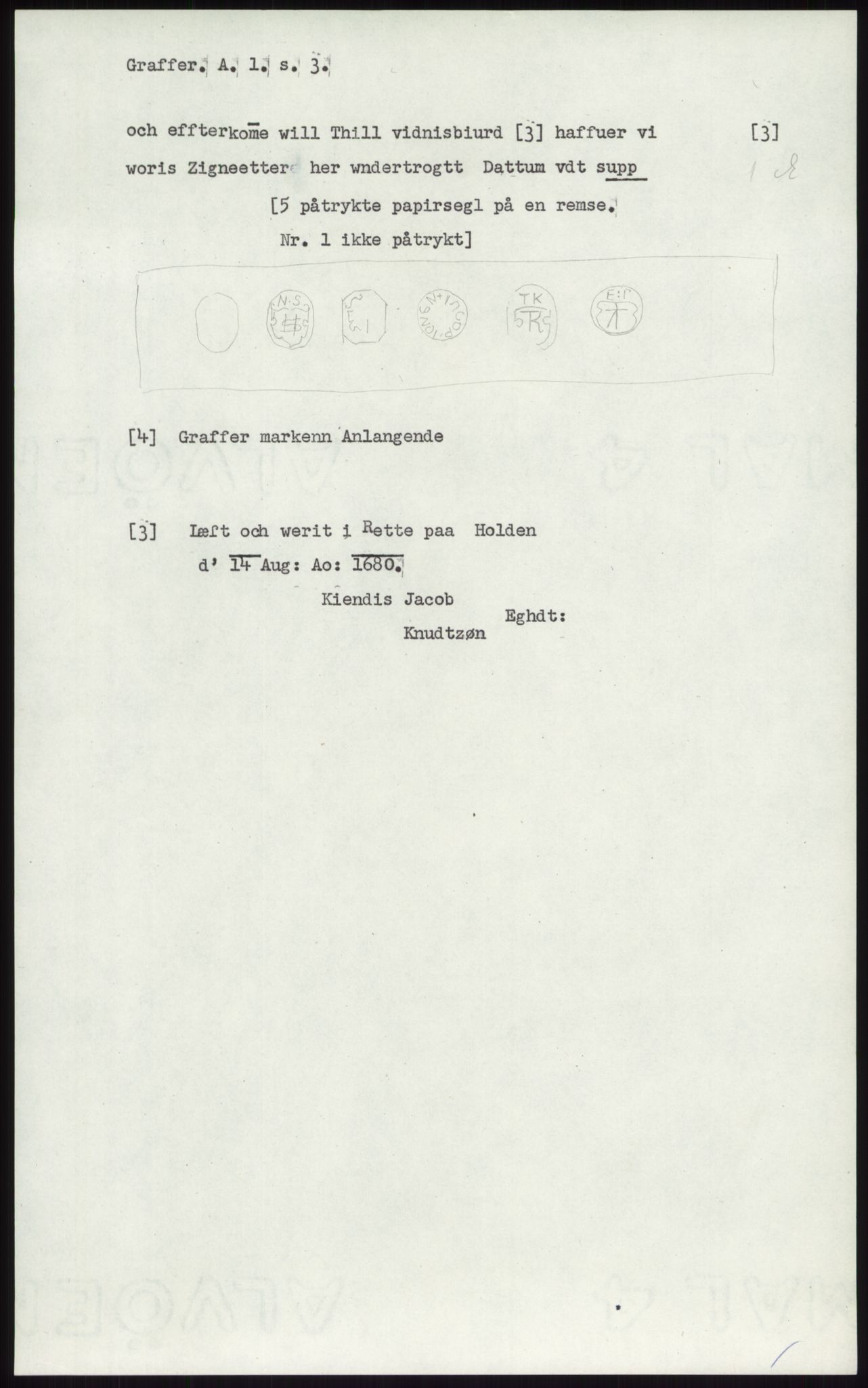 Samlinger til kildeutgivelse, Diplomavskriftsamlingen, AV/RA-EA-4053/H/Ha, p. 2308