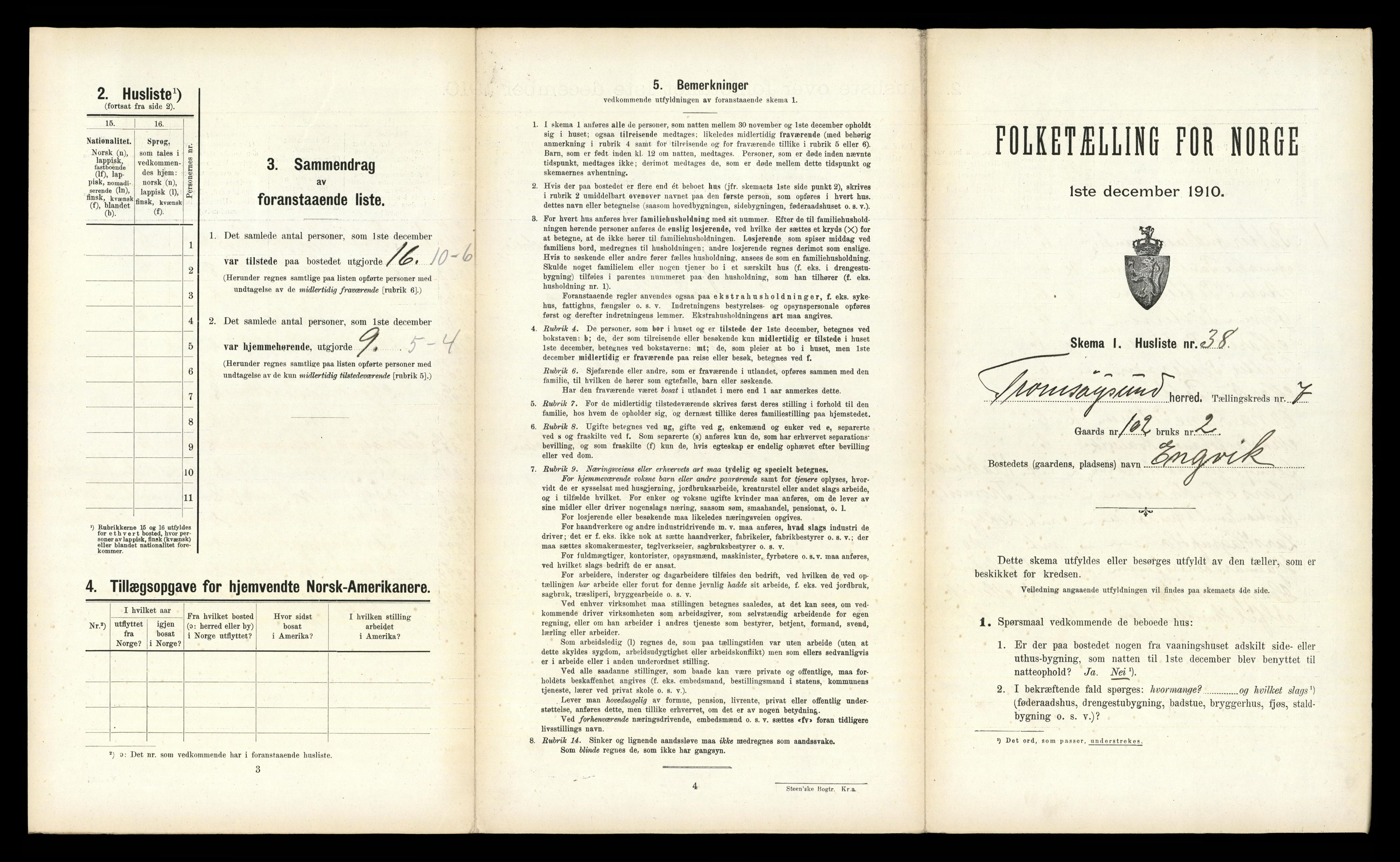 RA, 1910 census for Tromsøysund, 1910, p. 1399