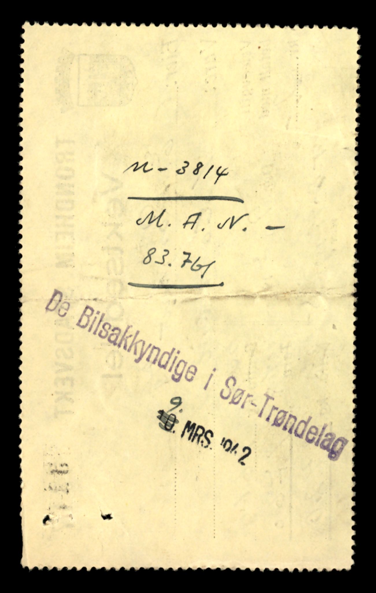 Møre og Romsdal vegkontor - Ålesund trafikkstasjon, AV/SAT-A-4099/F/Fe/L0033: Registreringskort for kjøretøy T 12151 - T 12474, 1927-1998, p. 1508