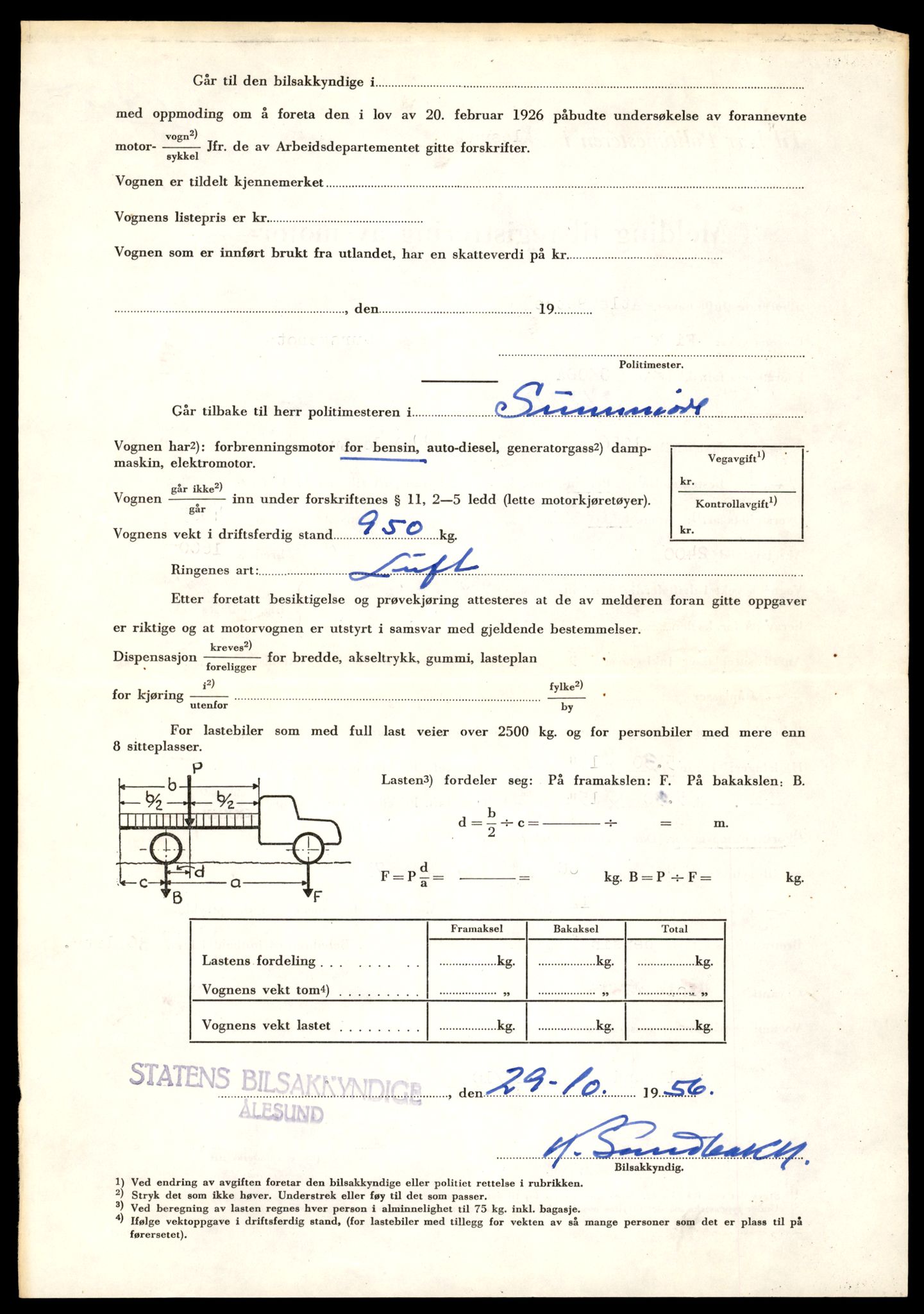 Møre og Romsdal vegkontor - Ålesund trafikkstasjon, AV/SAT-A-4099/F/Fe/L0019: Registreringskort for kjøretøy T 10228 - T 10350, 1927-1998, p. 2362