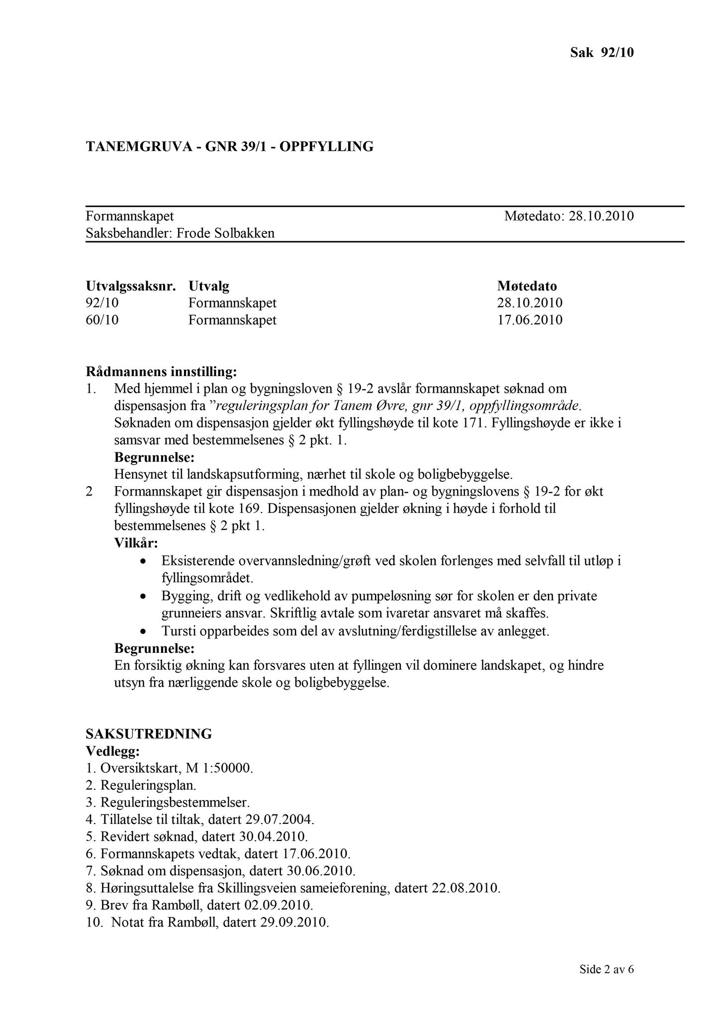 Klæbu Kommune, TRKO/KK/02-FS/L003: Formannsskapet - Møtedokumenter, 2010, p. 1912