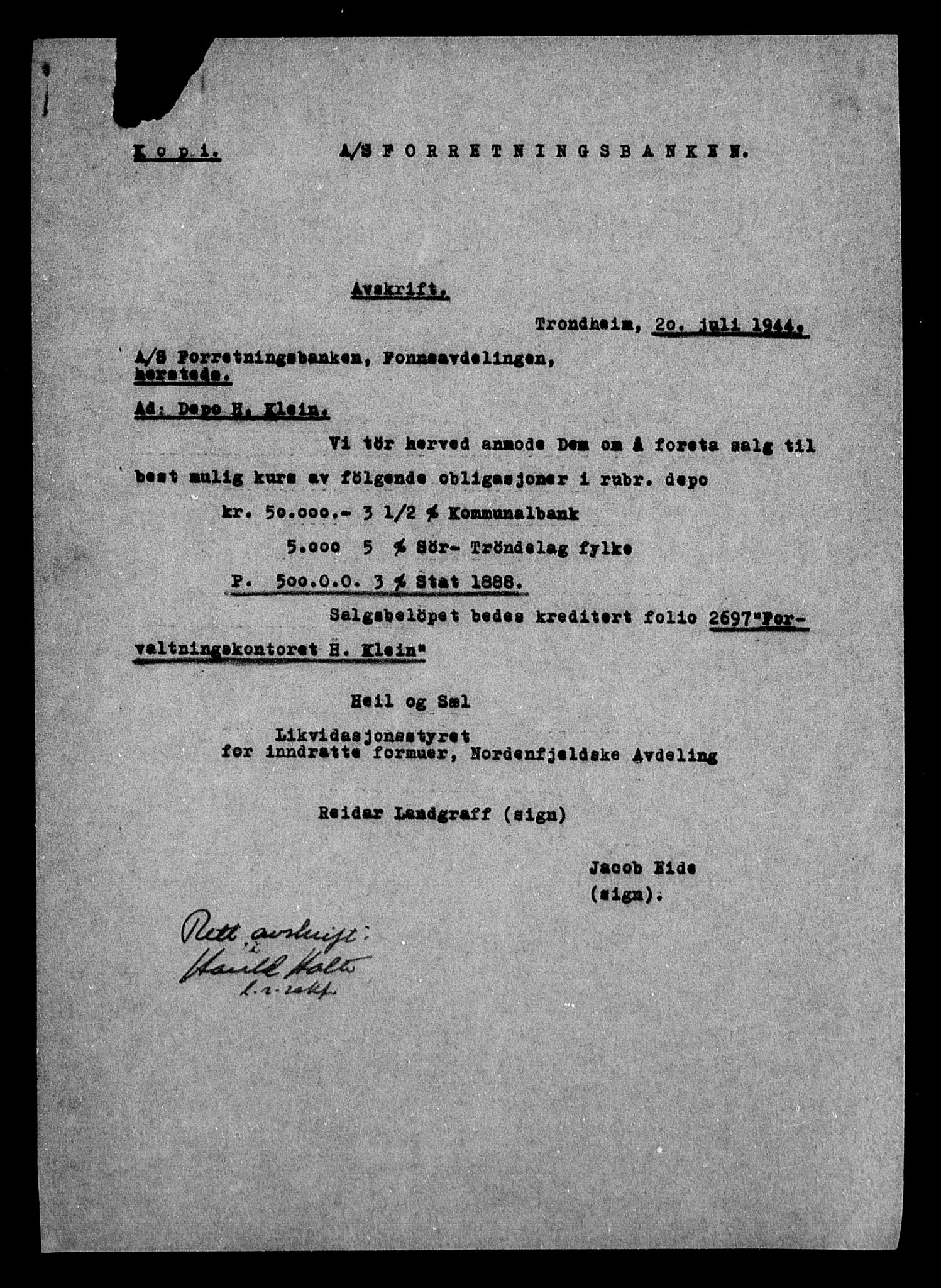 Justisdepartementet, Tilbakeføringskontoret for inndratte formuer, AV/RA-S-1564/H/Hc/Hca/L0902: --, 1945-1947, p. 234