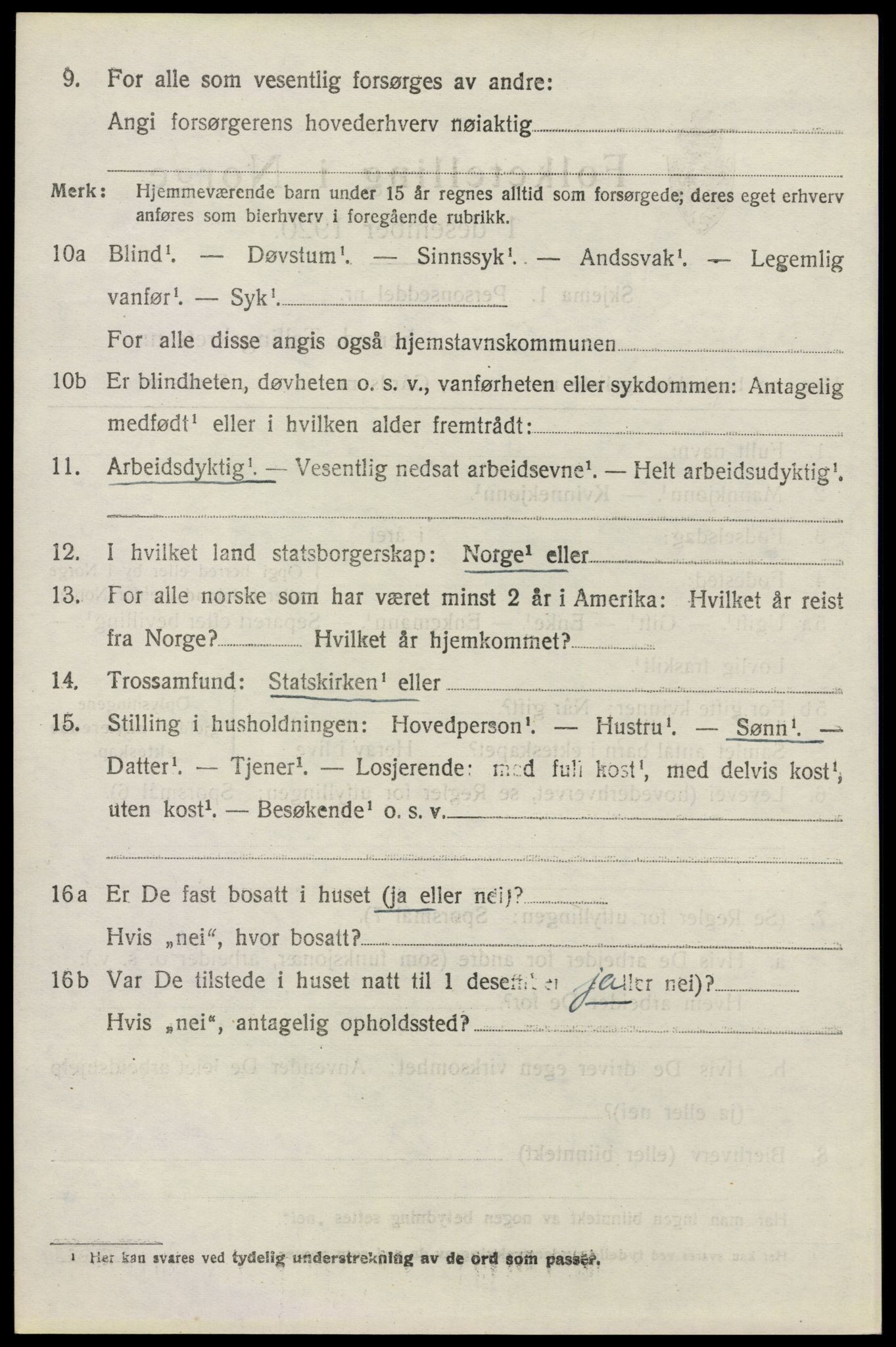 SAO, 1920 census for Kråkstad, 1920, p. 3752