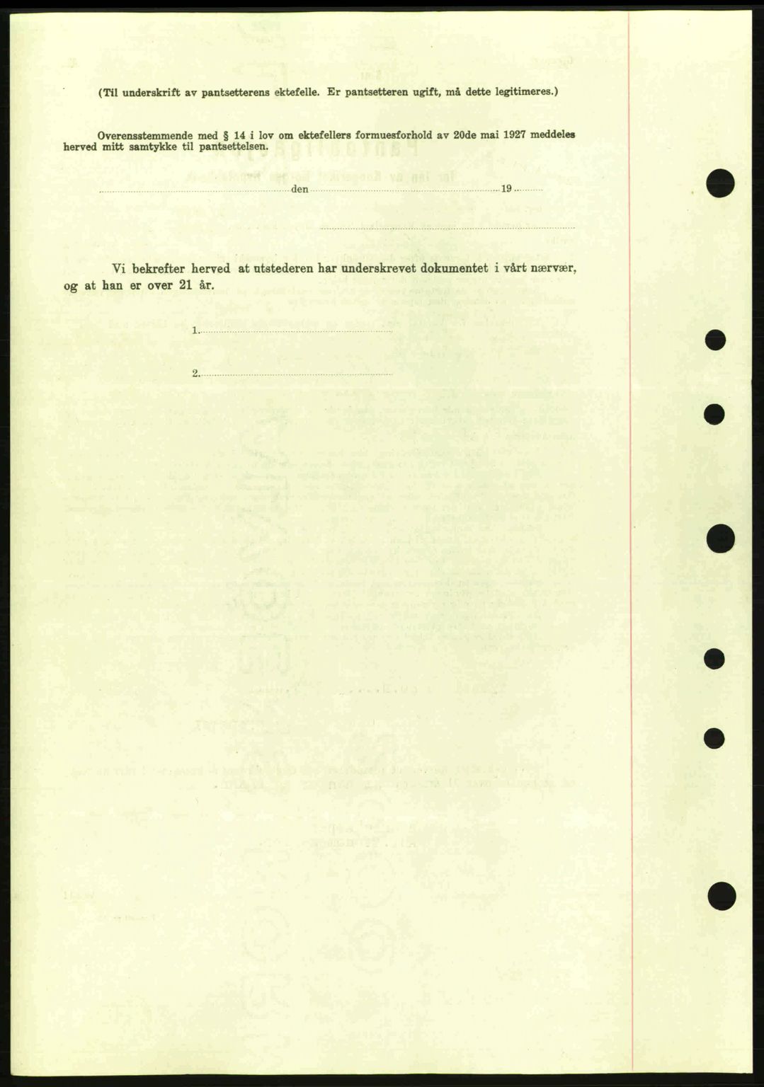 Kristiansund byfogd, SAT/A-4587/A/27: Mortgage book no. 31, 1938-1939, Diary no: : 623/1939