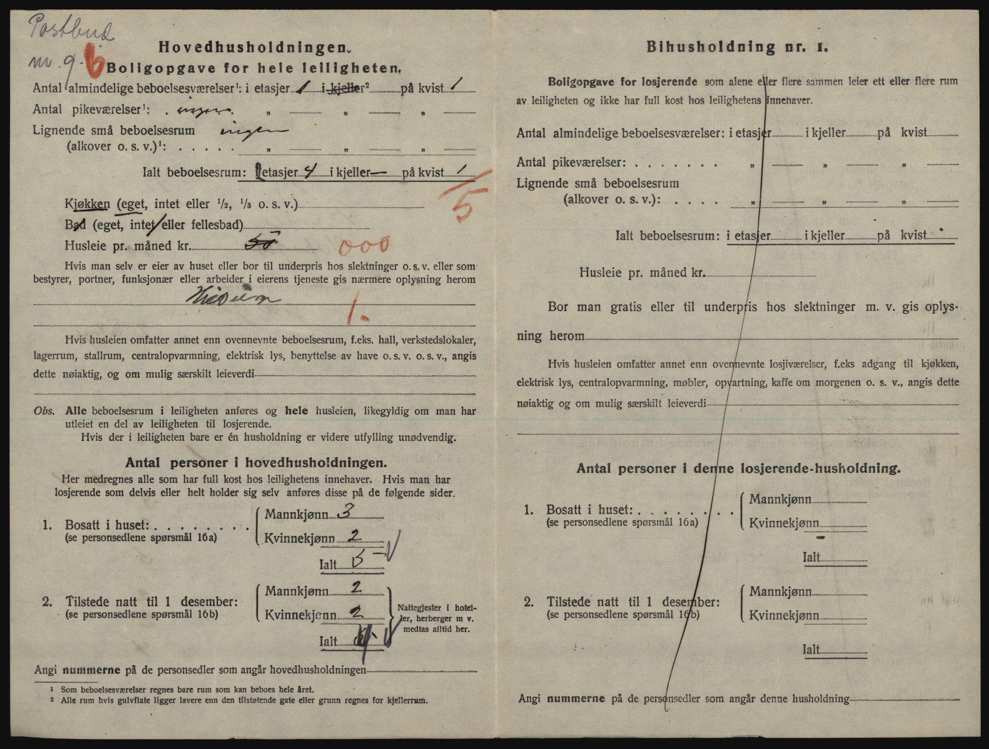 SATØ, 1920 census for Tromsø, 1920, p. 5288