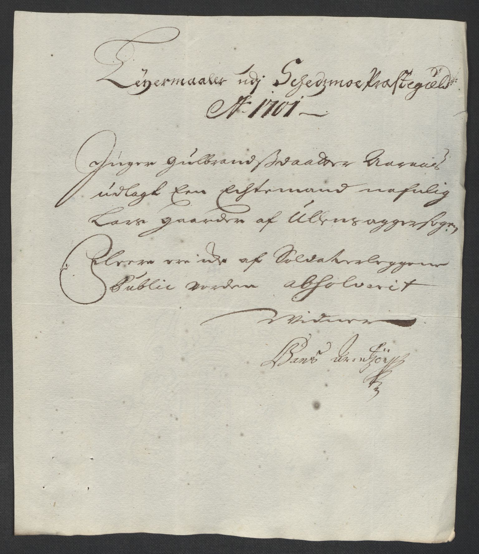 Rentekammeret inntil 1814, Reviderte regnskaper, Fogderegnskap, AV/RA-EA-4092/R11/L0584: Fogderegnskap Nedre Romerike, 1701, p. 37