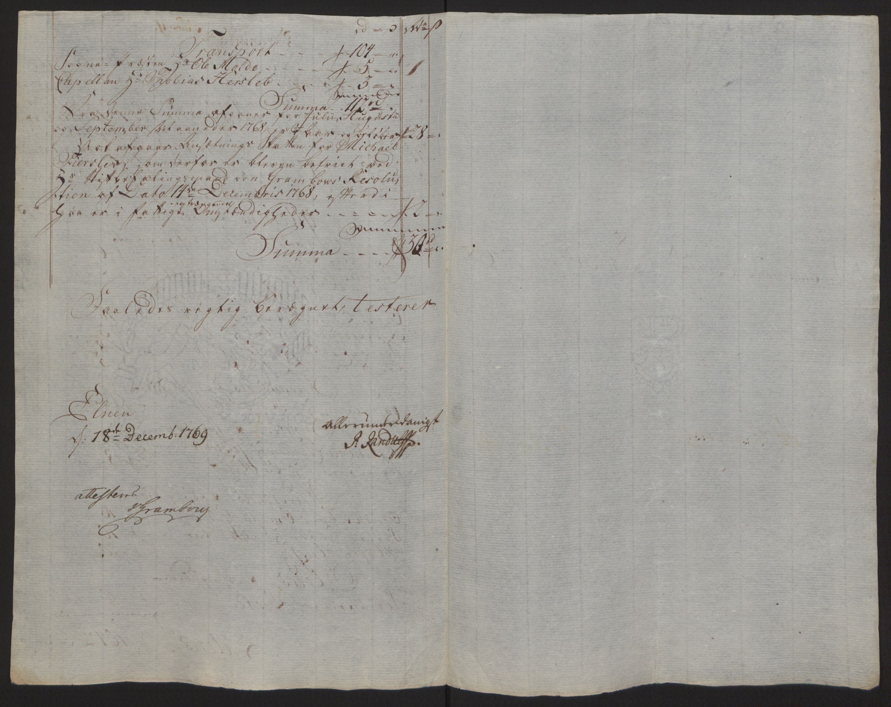 Rentekammeret inntil 1814, Reviderte regnskaper, Fogderegnskap, RA/EA-4092/R63/L4420: Ekstraskatten Inderøy, 1762-1772, p. 268