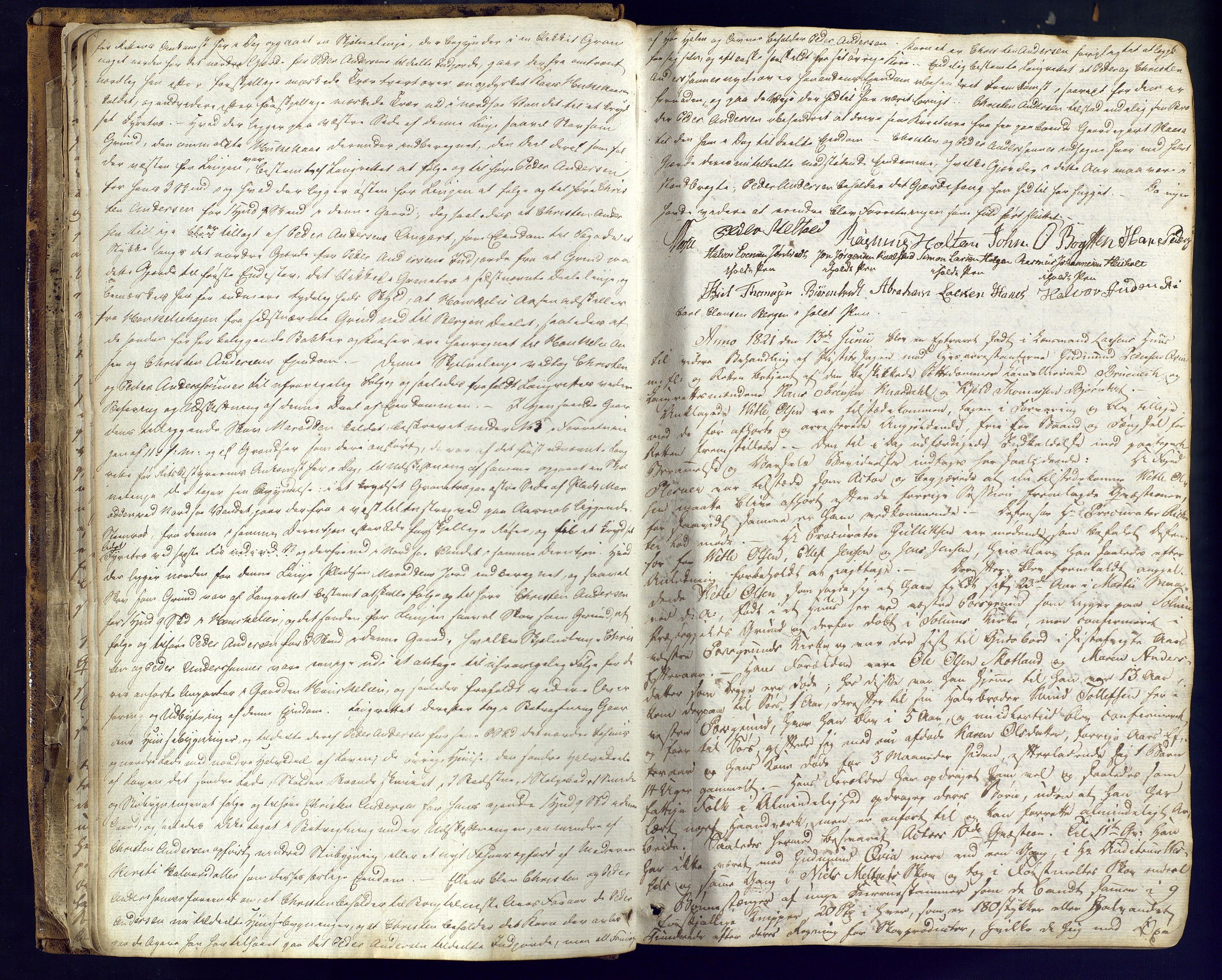 Nedre Telemark sorenskriveri, AV/SAKO-A-135/F/Fc/Fca/L0003: Ekstrarettsprotokoll, 1821-1827, p. 6