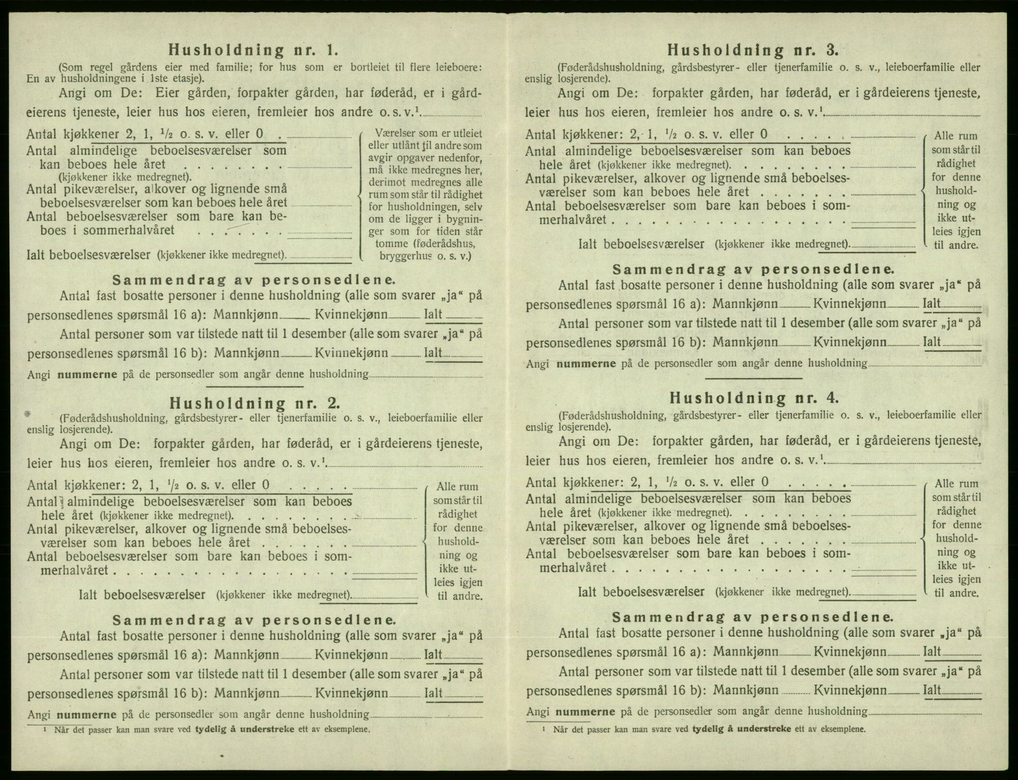 SAB, 1920 census for Etne, 1920, p. 576