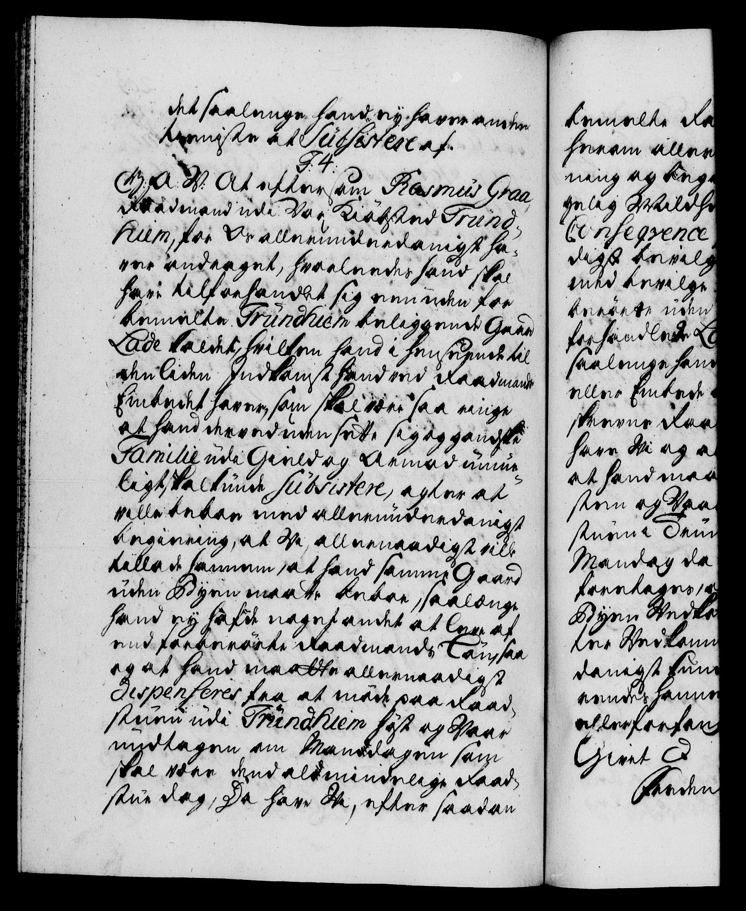 Danske Kanselli 1572-1799, AV/RA-EA-3023/F/Fc/Fca/Fcaa/L0026: Norske registre, 1729-1730, p. 209b