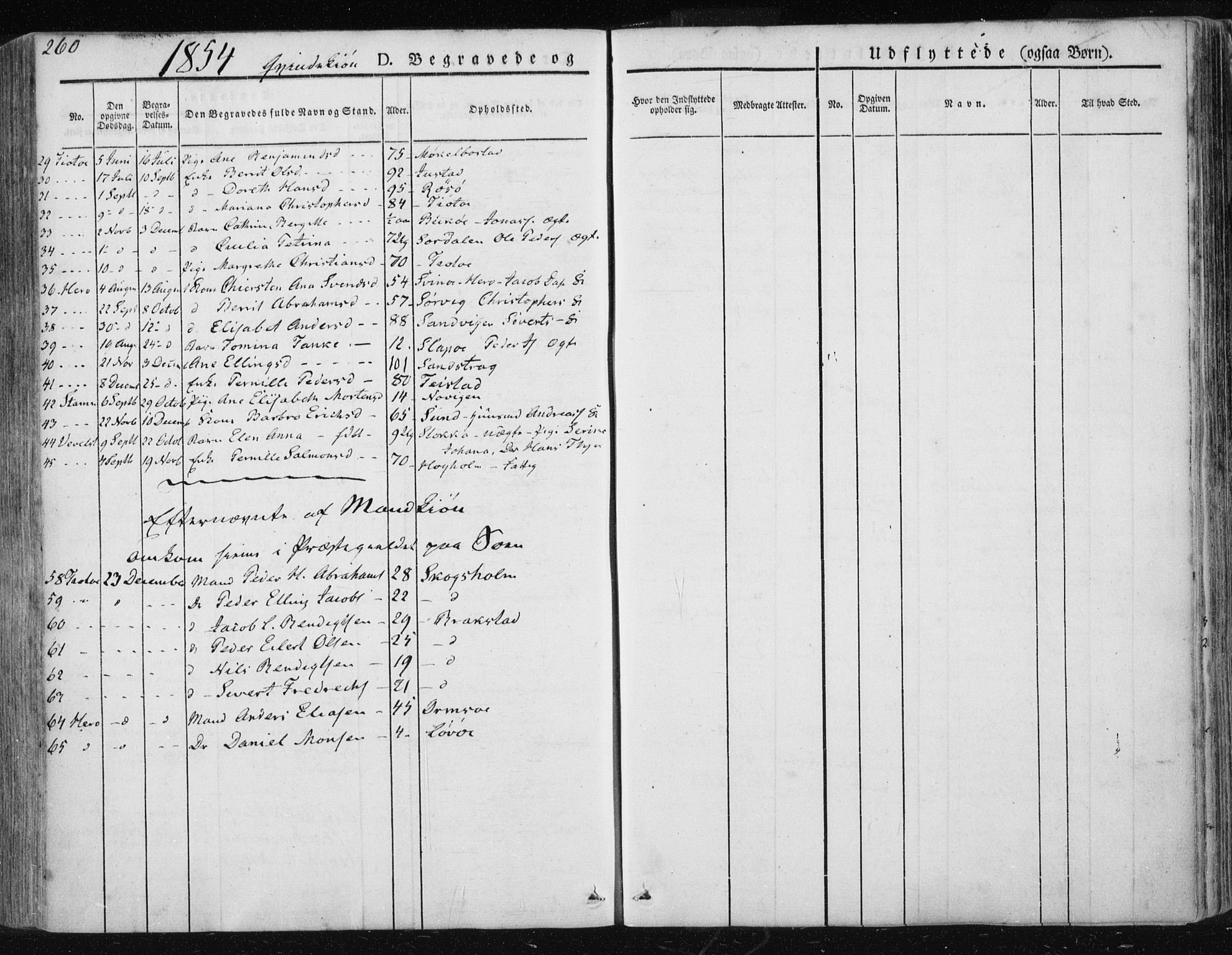 Ministerialprotokoller, klokkerbøker og fødselsregistre - Nordland, AV/SAT-A-1459/830/L0447: Parish register (official) no. 830A11, 1831-1854, p. 260