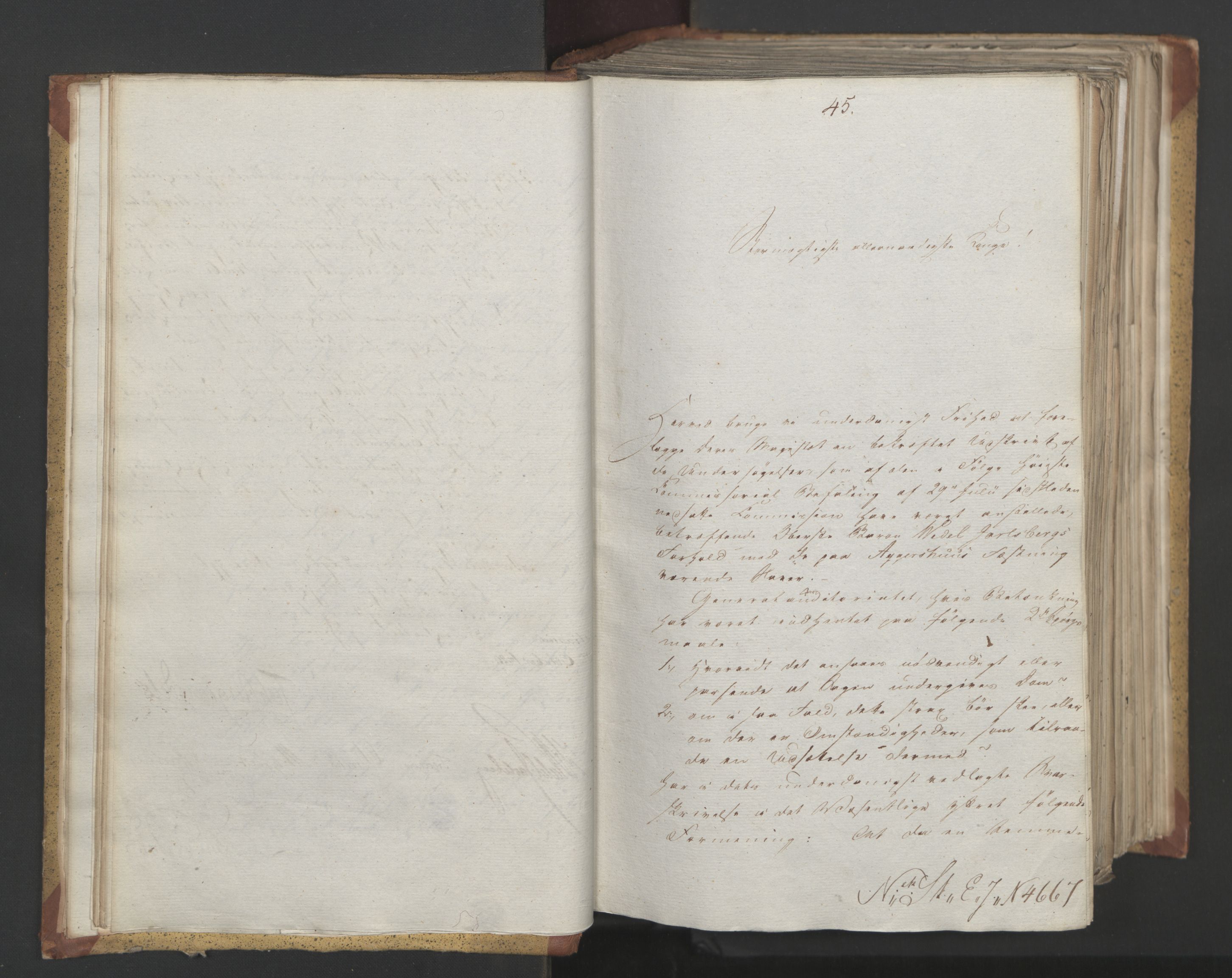 Statsrådsavdelingen i Stockholm, AV/RA-S-1003/D/Da/L0024: Regjeringsinnstillinger nr. 4663-4873, 1820, p. 22