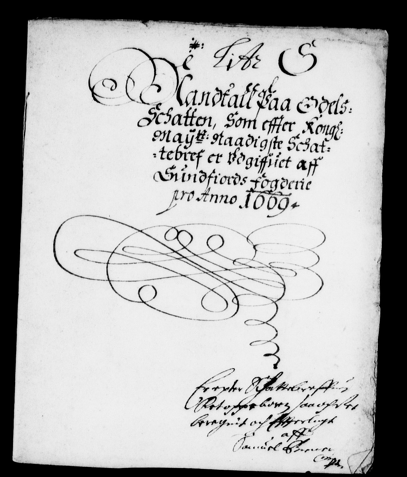 Rentekammeret inntil 1814, Reviderte regnskaper, Stiftamtstueregnskaper, Bergen stiftamt, AV/RA-EA-6043/R/Rc/L0030: Bergen stiftamt, 1669