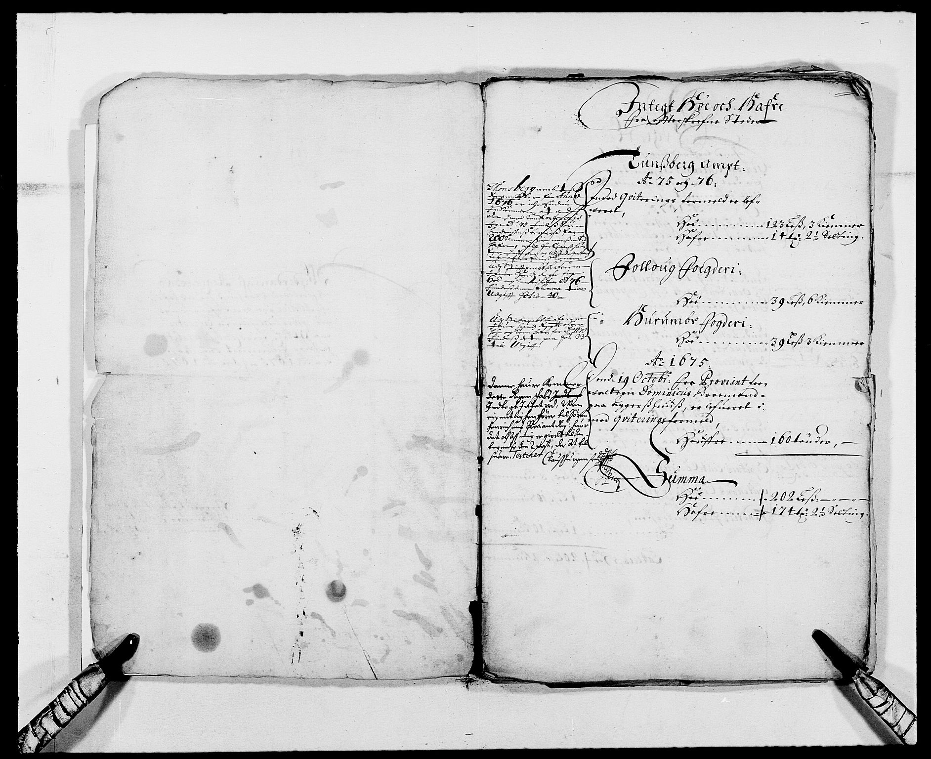 Rentekammeret inntil 1814, Reviderte regnskaper, Fogderegnskap, RA/EA-4092/R02/L0102: Fogderegnskap Moss og Verne kloster, 1675-1681, p. 221