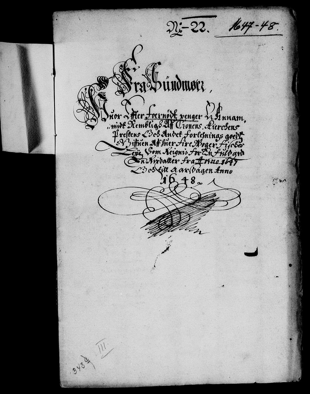 Rentekammeret inntil 1814, Reviderte regnskaper, Lensregnskaper, RA/EA-5023/R/Rb/Rbt/L0110: Bergenhus len, 1641-1648