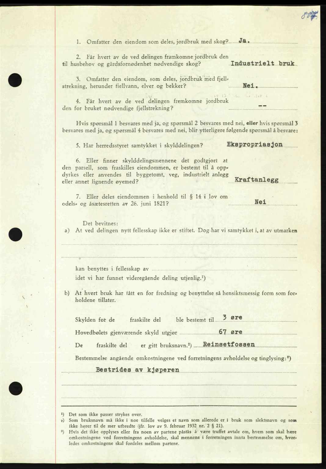 Nordmøre sorenskriveri, AV/SAT-A-4132/1/2/2Ca: Mortgage book no. A107, 1947-1948, Diary no: : 498/1948