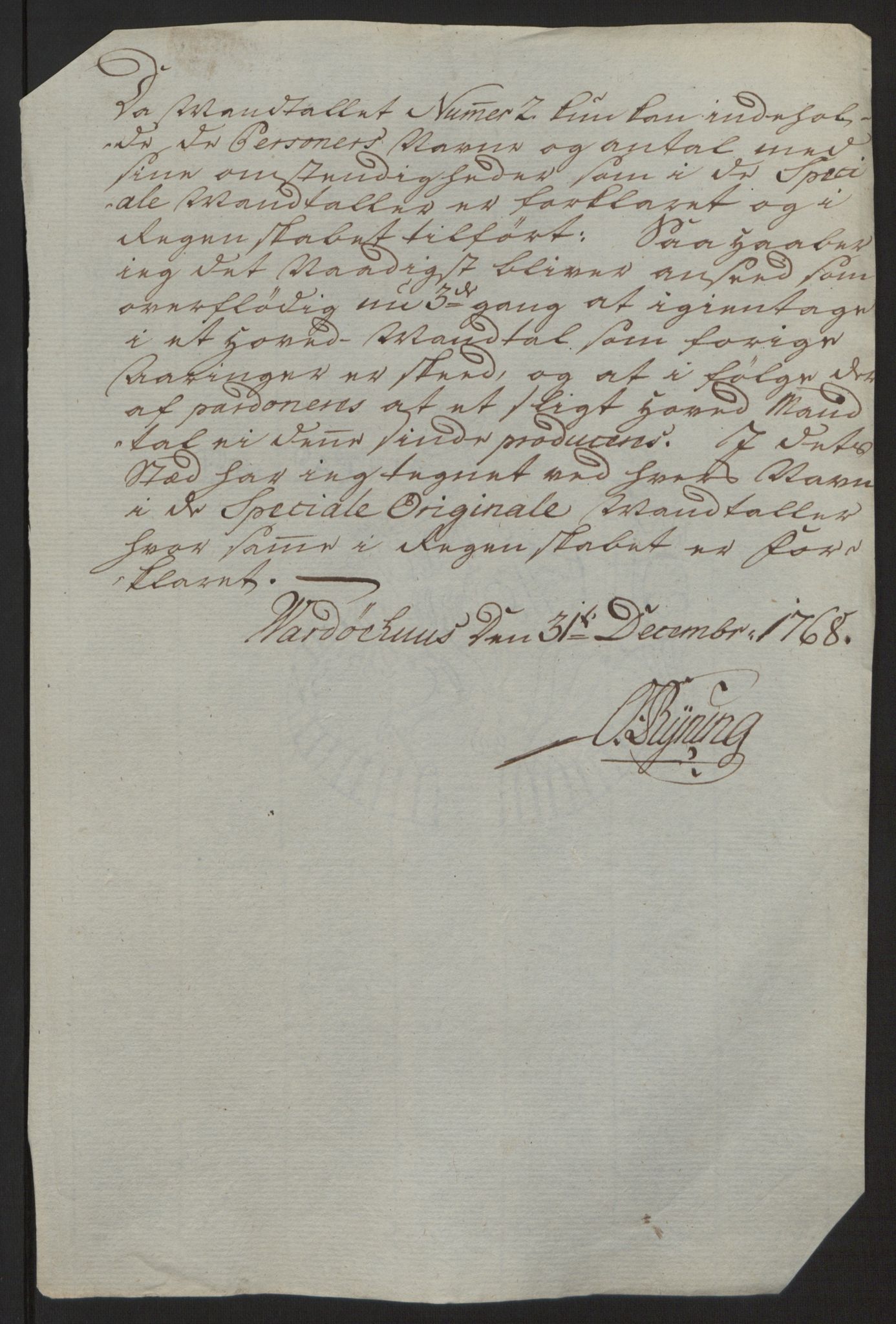 Rentekammeret inntil 1814, Reviderte regnskaper, Fogderegnskap, RA/EA-4092/R69/L4910: Ekstraskatten  Finnmark/Vardøhus, 1762-1772, p. 262