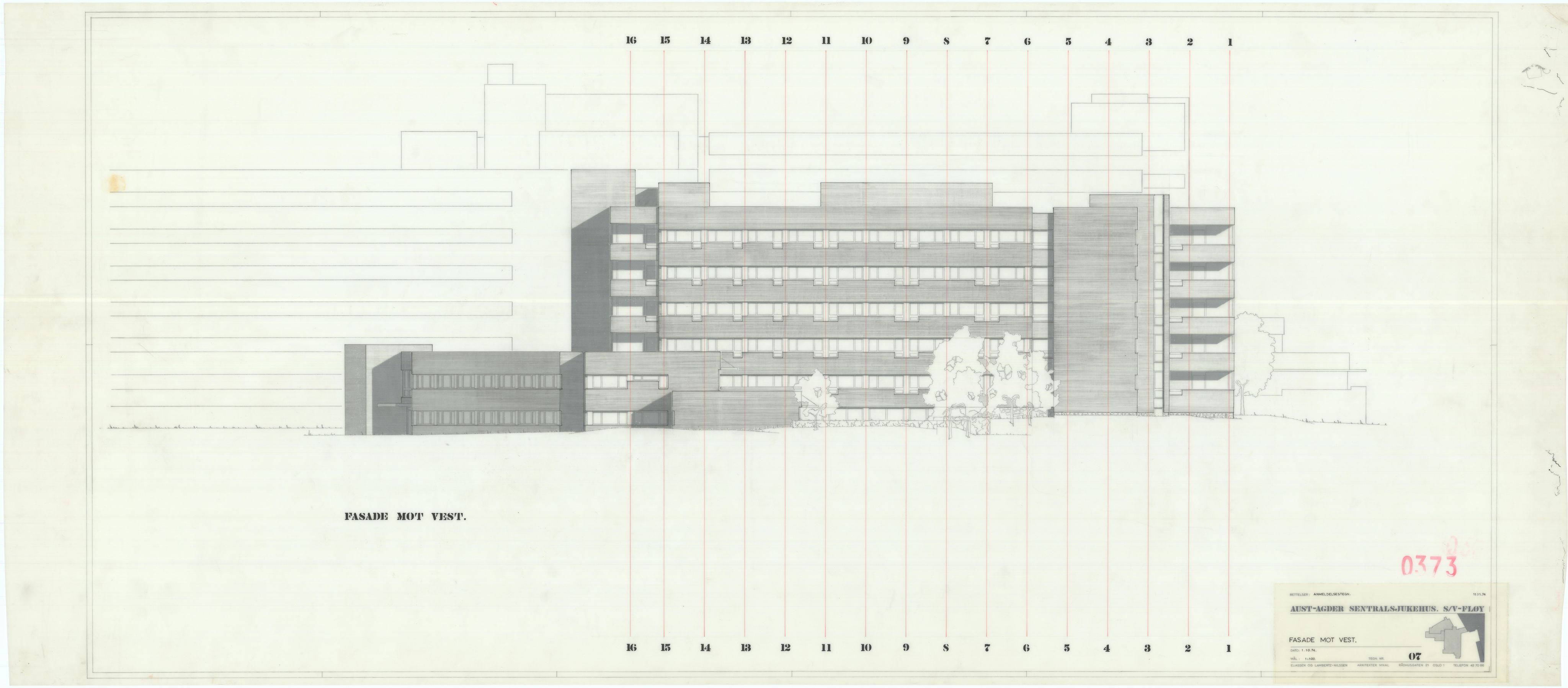 Eliassen og Lambertz-Nilssen Arkitekter, AAKS/PA-2983/T/T03/L0001: Tegningskogger 373, 1974-1978, p. 16