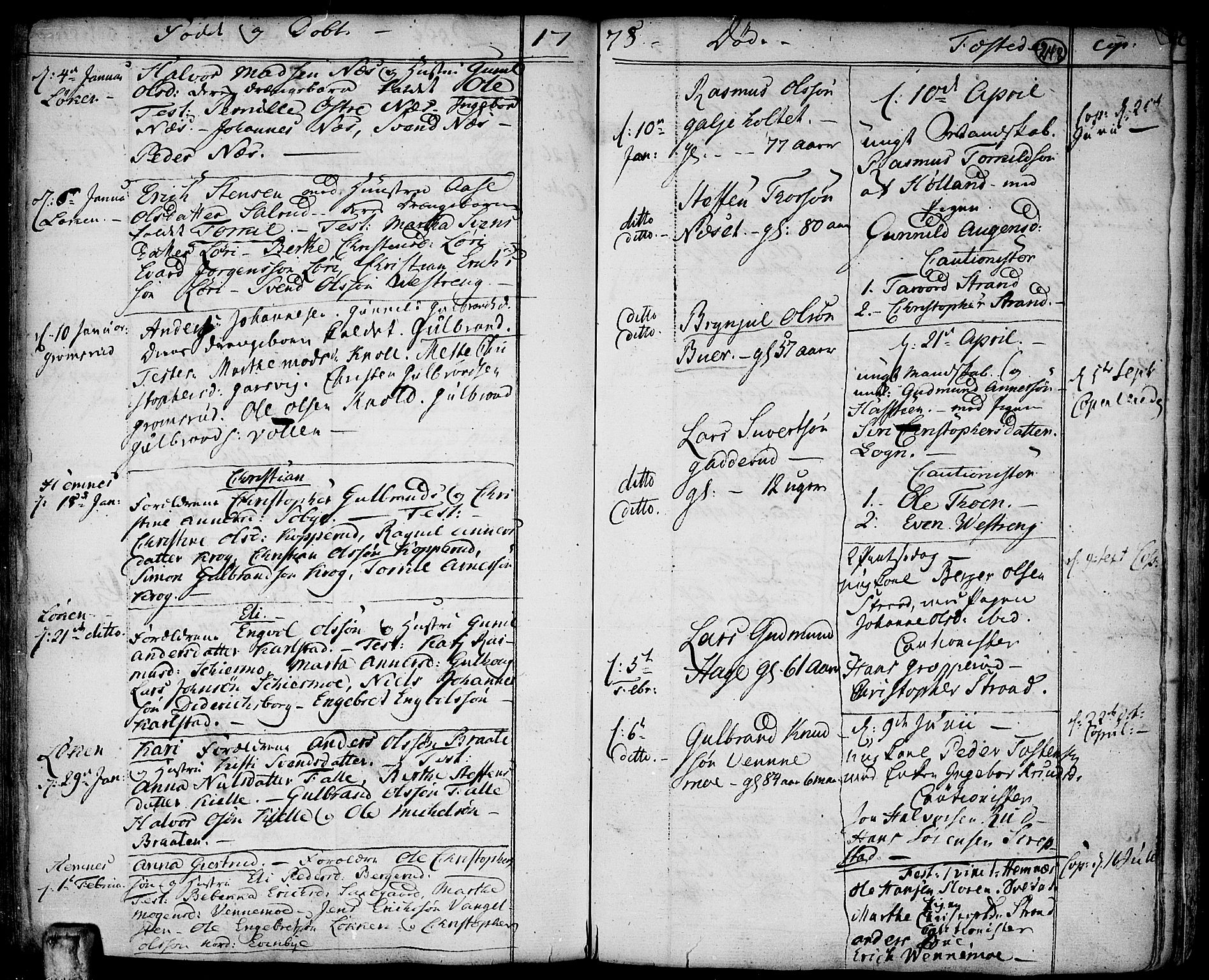 Høland prestekontor Kirkebøker, SAO/A-10346a/F/Fa/L0004: Parish register (official) no. I 4, 1757-1780, p. 248