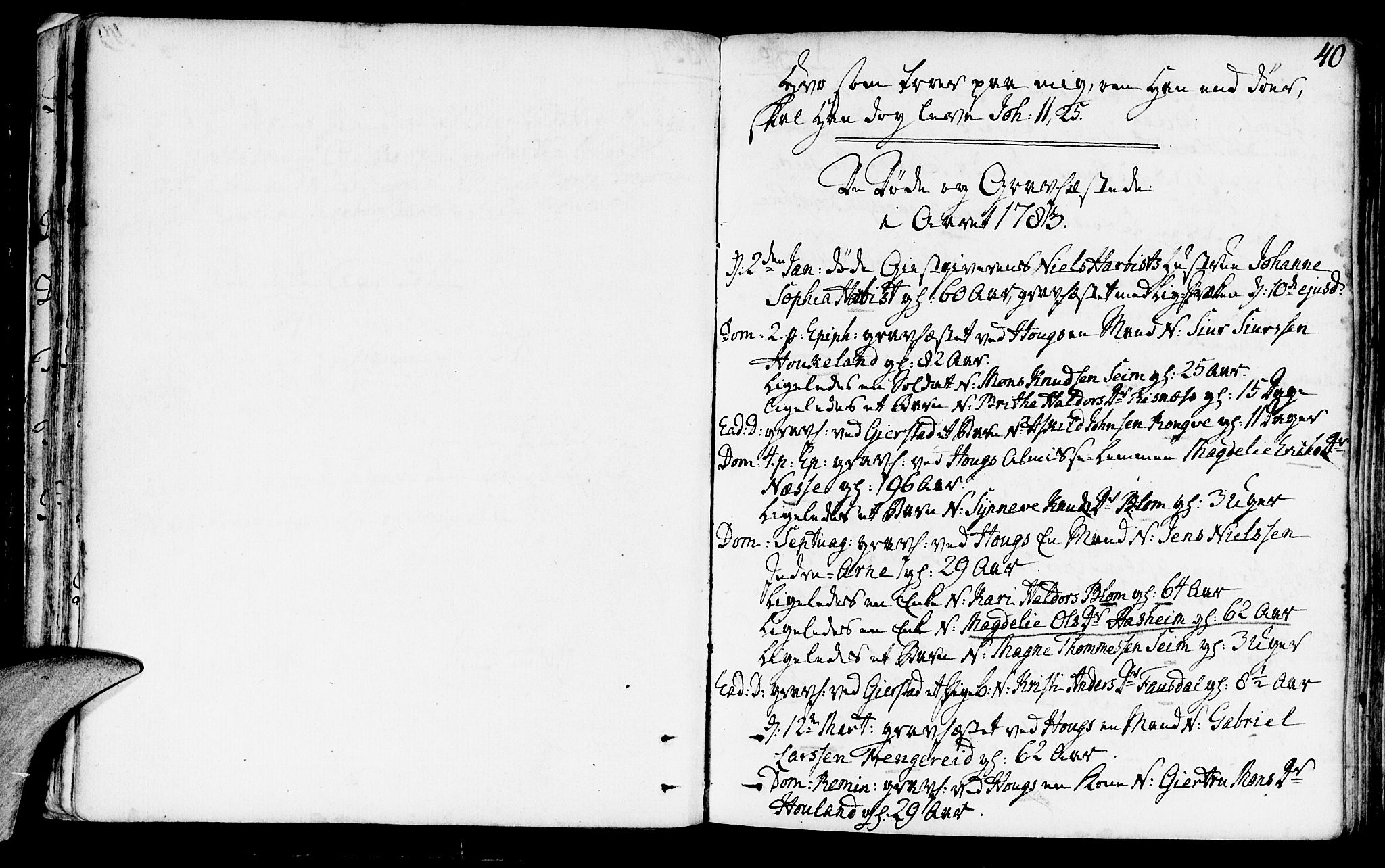 Haus sokneprestembete, SAB/A-75601/H/Haa: Parish register (official) no. A 10, 1782-1796, p. 40