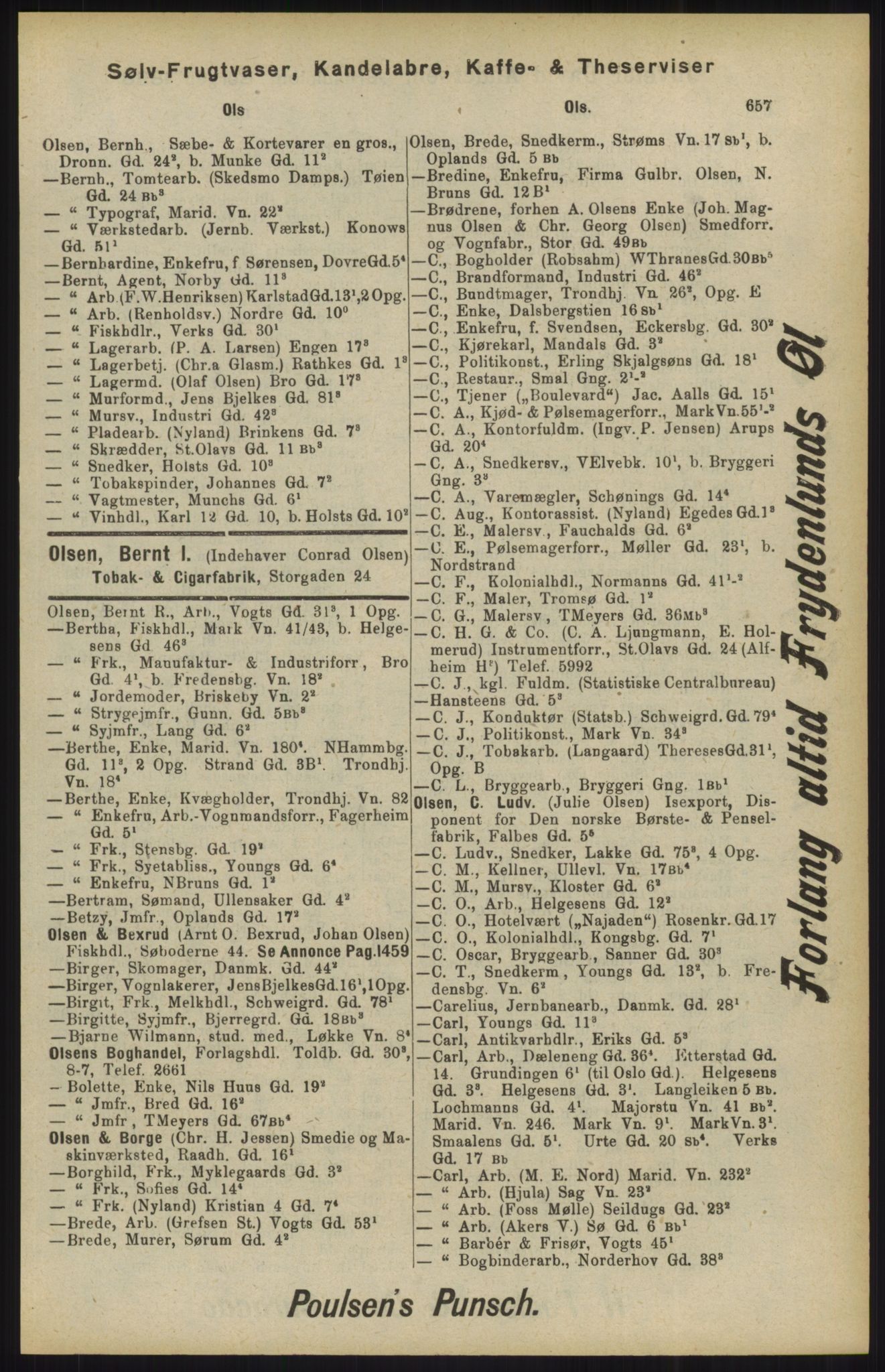 Kristiania/Oslo adressebok, PUBL/-, 1904, p. 657