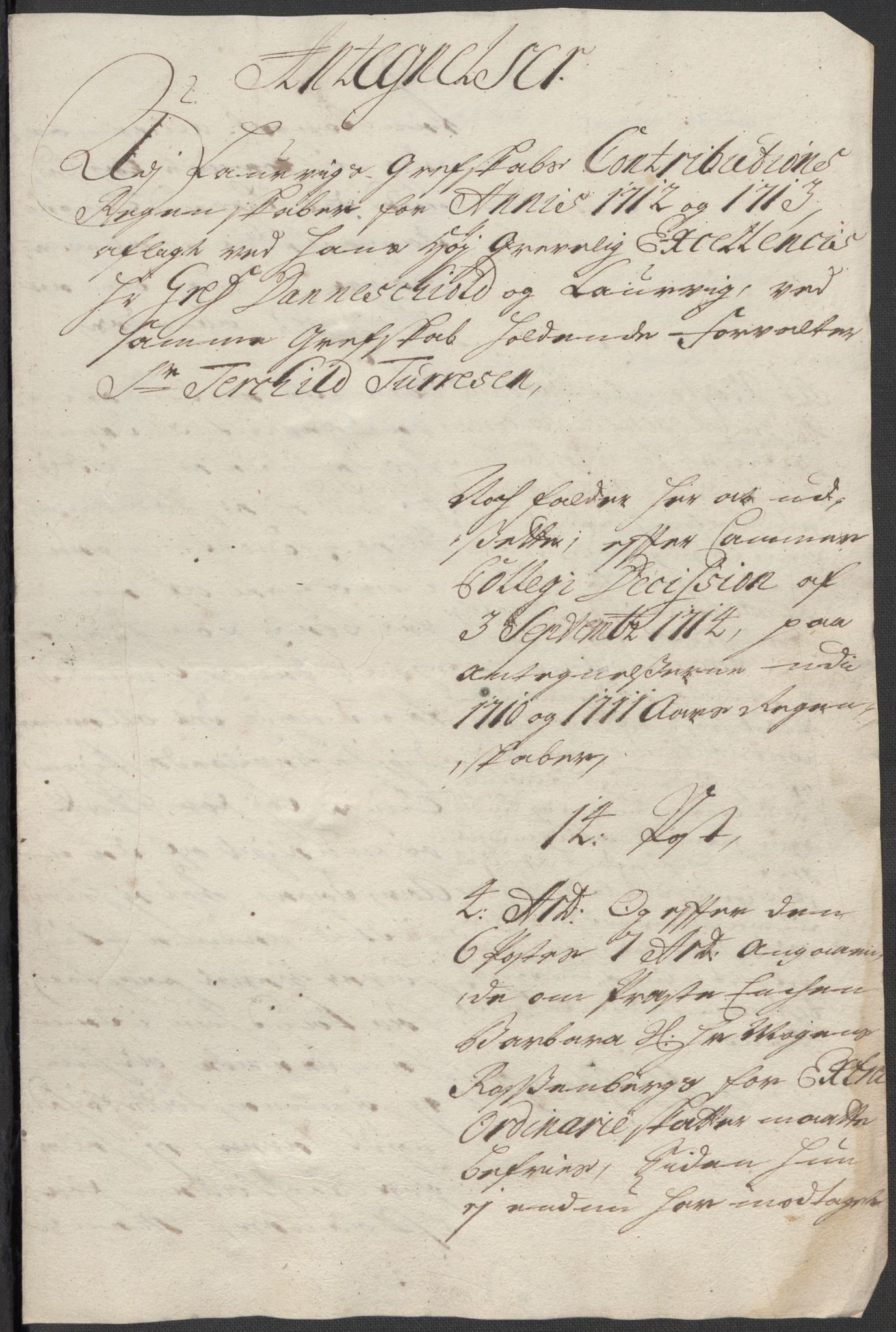 Rentekammeret inntil 1814, Reviderte regnskaper, Fogderegnskap, AV/RA-EA-4092/R33/L1985: Fogderegnskap Larvik grevskap, 1713, p. 492