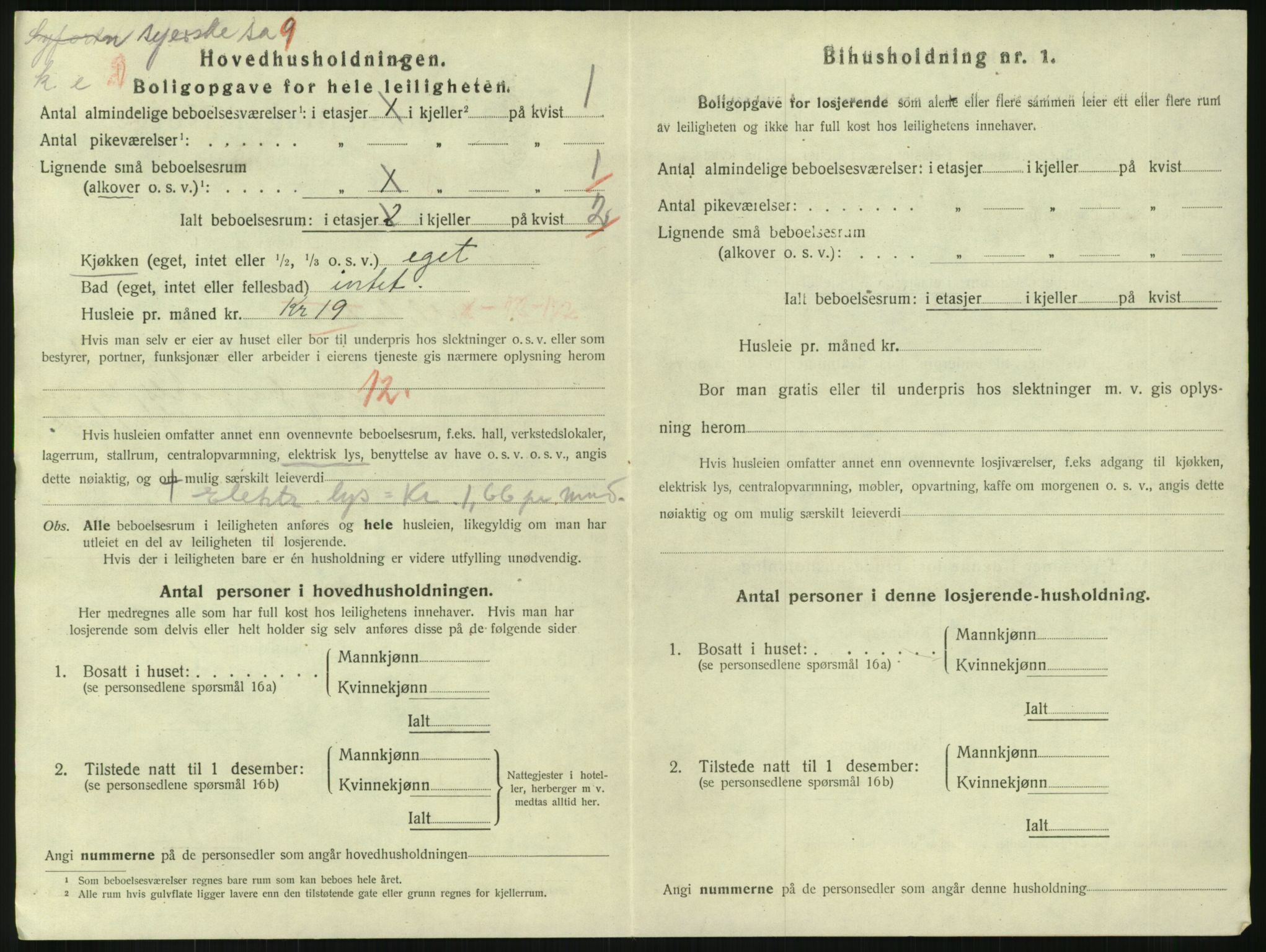 SAKO, 1920 census for Horten, 1920, p. 3920