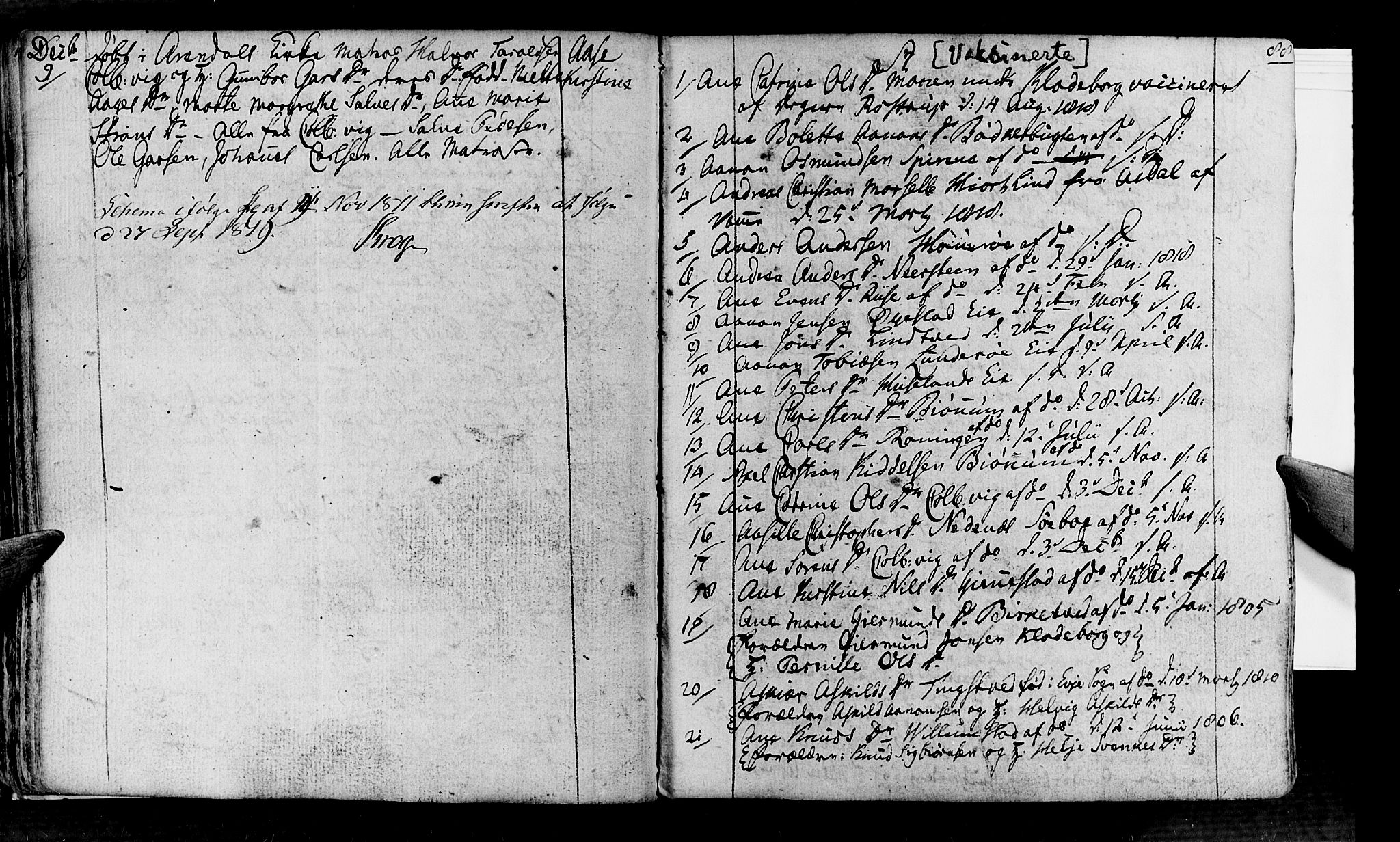 Øyestad sokneprestkontor, AV/SAK-1111-0049/F/Fa/L0011: Parish register (official) no. A 11, 1805-1824, p. 88