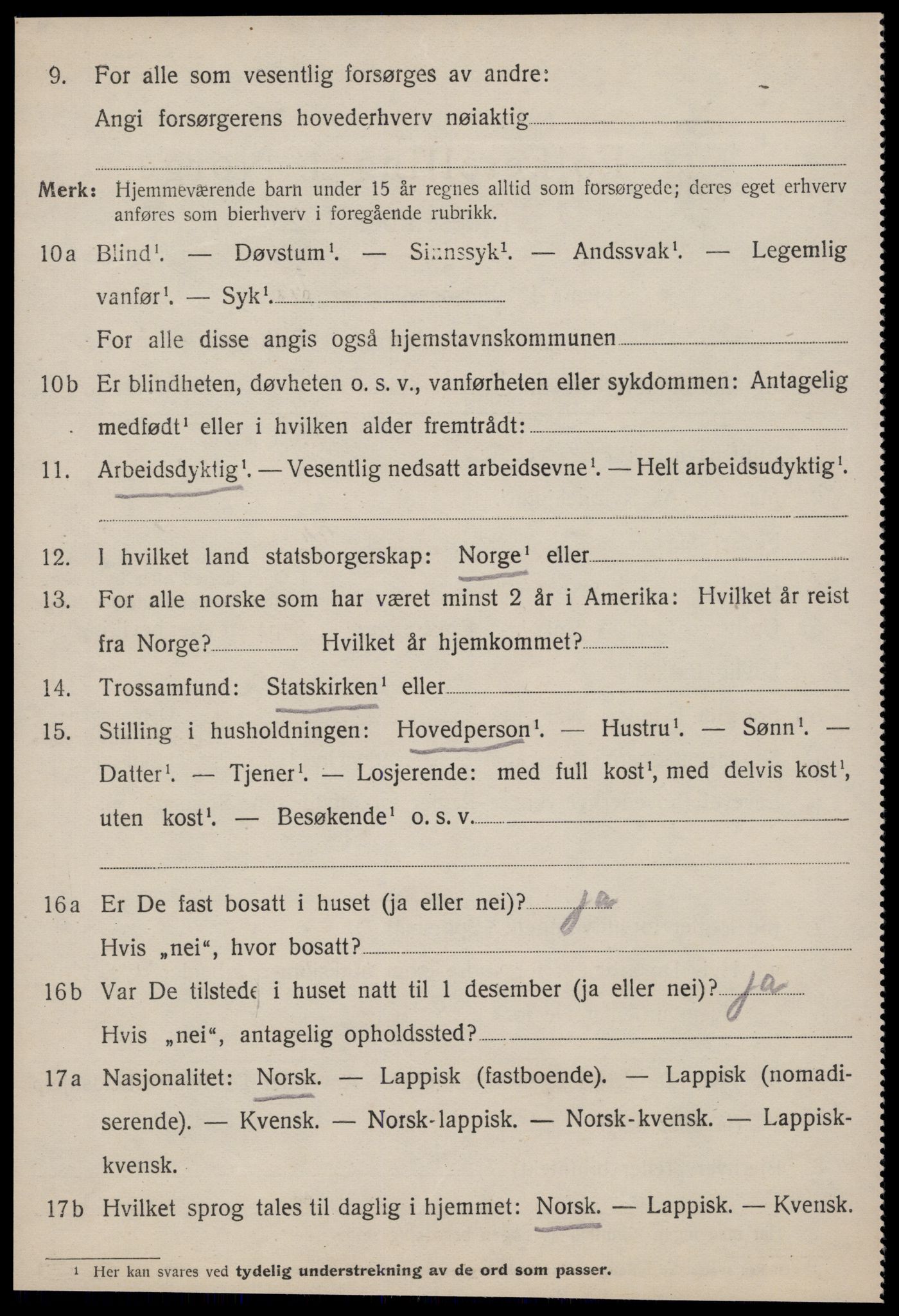 SAT, 1920 census for Meldal, 1920, p. 11352