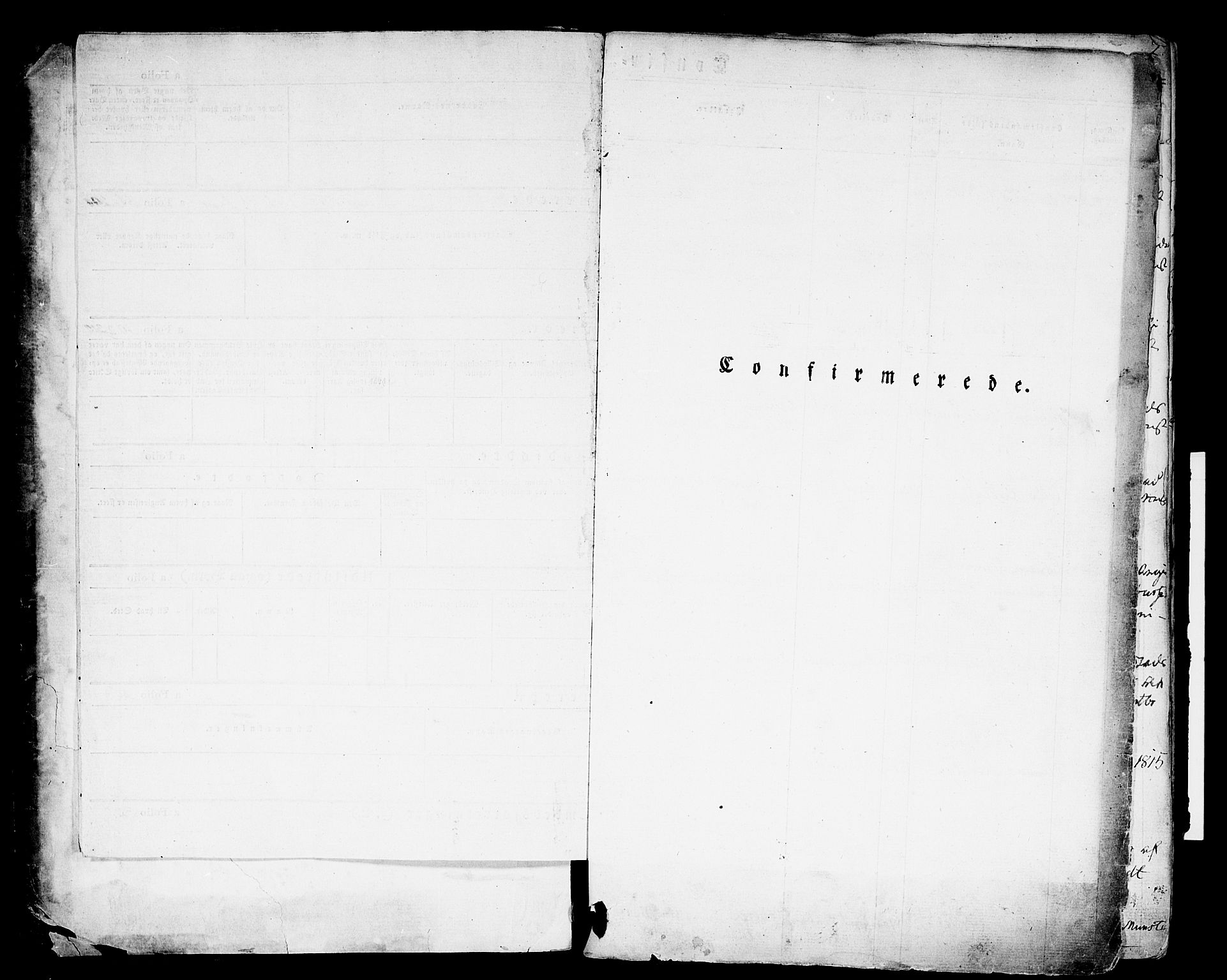 Bragernes kirkebøker, SAKO/A-6/F/Fc/L0001: Parish register (official) no. III 1, 1830-1853