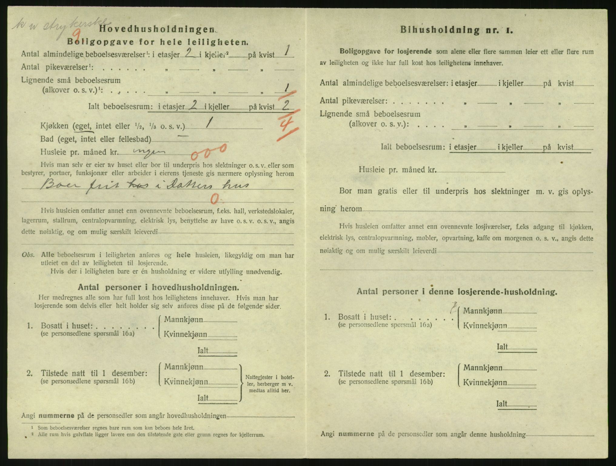 SAK, 1920 census for Grimstad, 1920, p. 1120