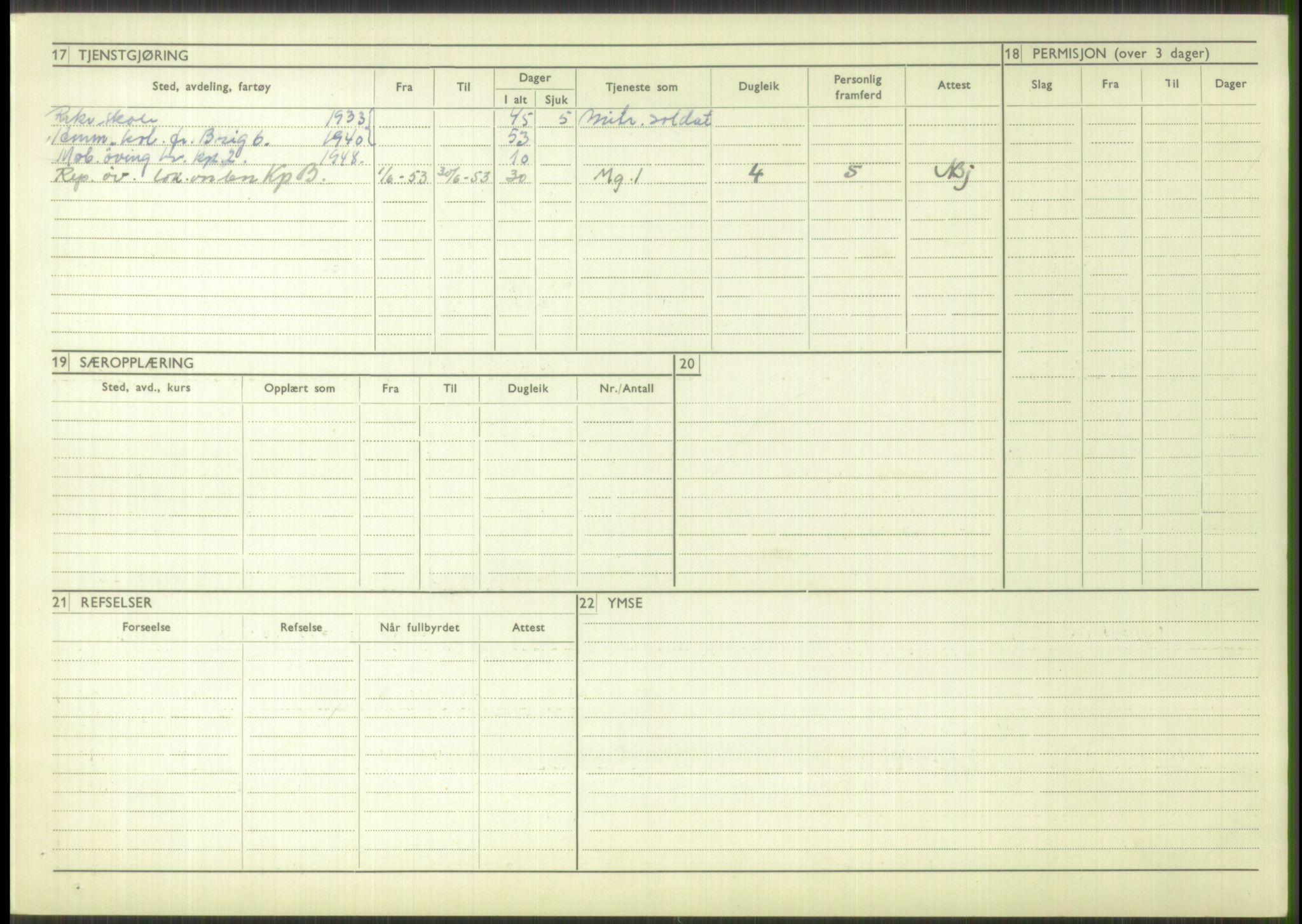 Forsvaret, Troms infanteriregiment nr. 16, AV/RA-RAFA-3146/P/Pa/L0016: Rulleblad for regimentets menige mannskaper, årsklasse 1932, 1932, p. 1294