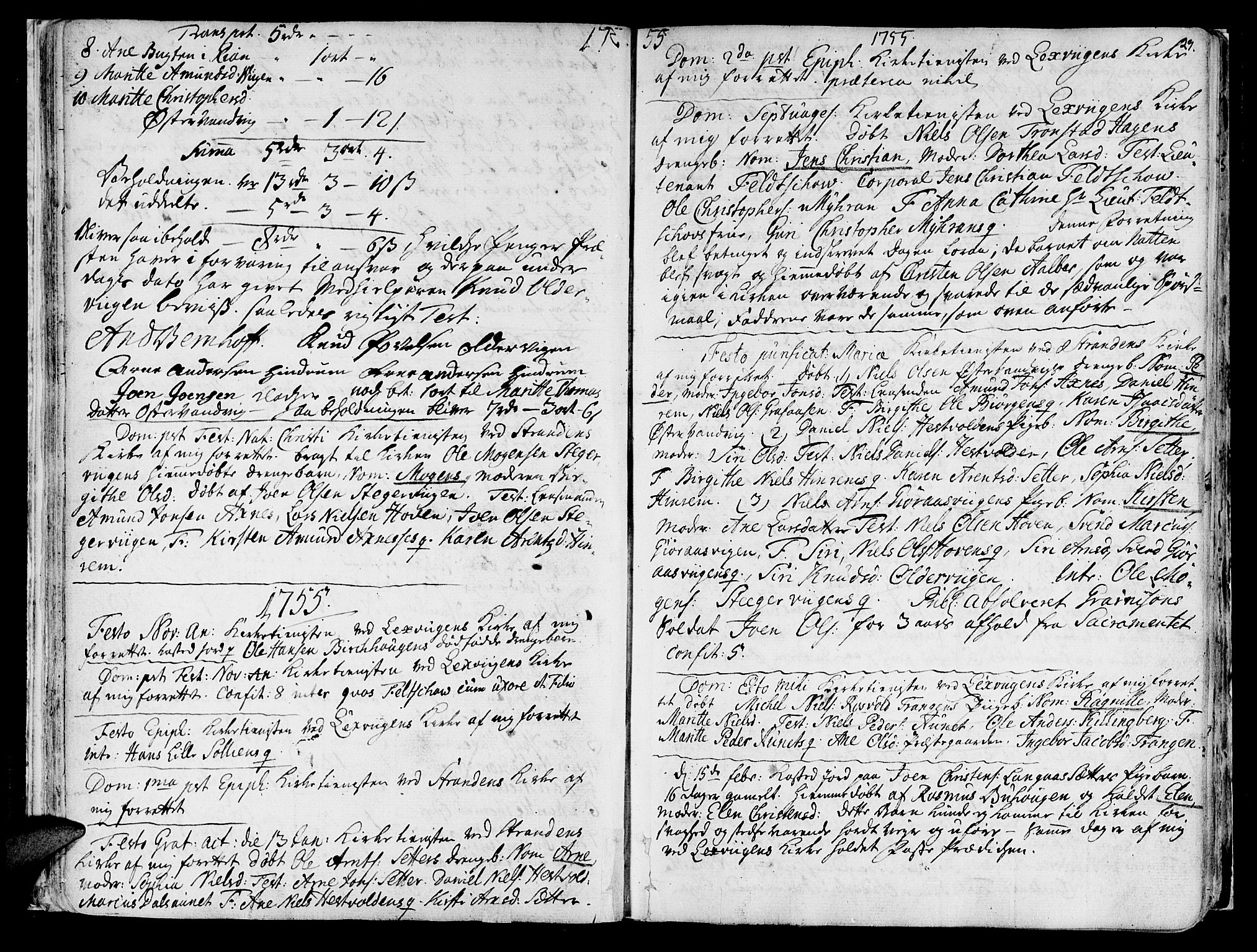 Ministerialprotokoller, klokkerbøker og fødselsregistre - Nord-Trøndelag, SAT/A-1458/701/L0003: Parish register (official) no. 701A03, 1751-1783, p. 29