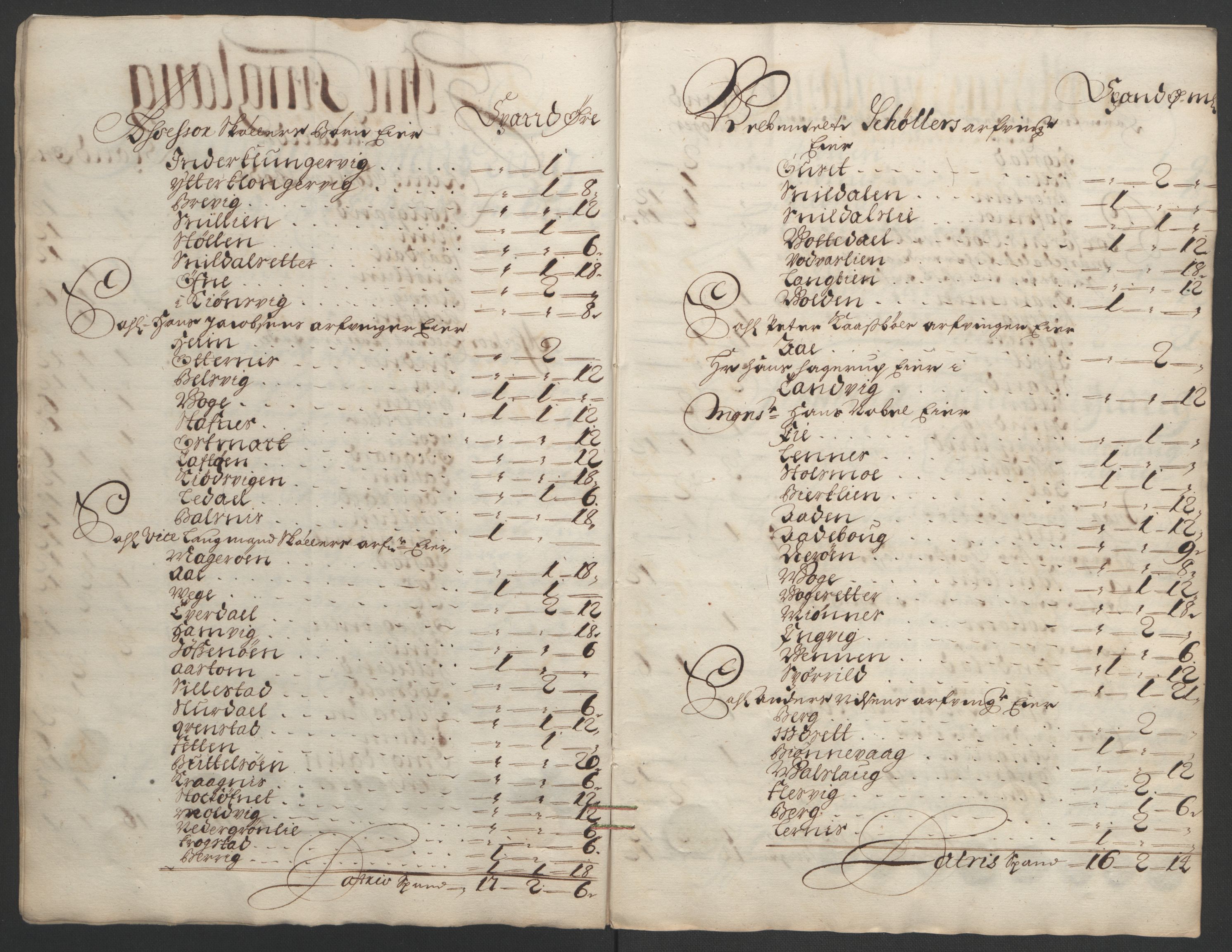 Rentekammeret inntil 1814, Reviderte regnskaper, Fogderegnskap, AV/RA-EA-4092/R57/L3851: Fogderegnskap Fosen, 1695-1696, p. 212