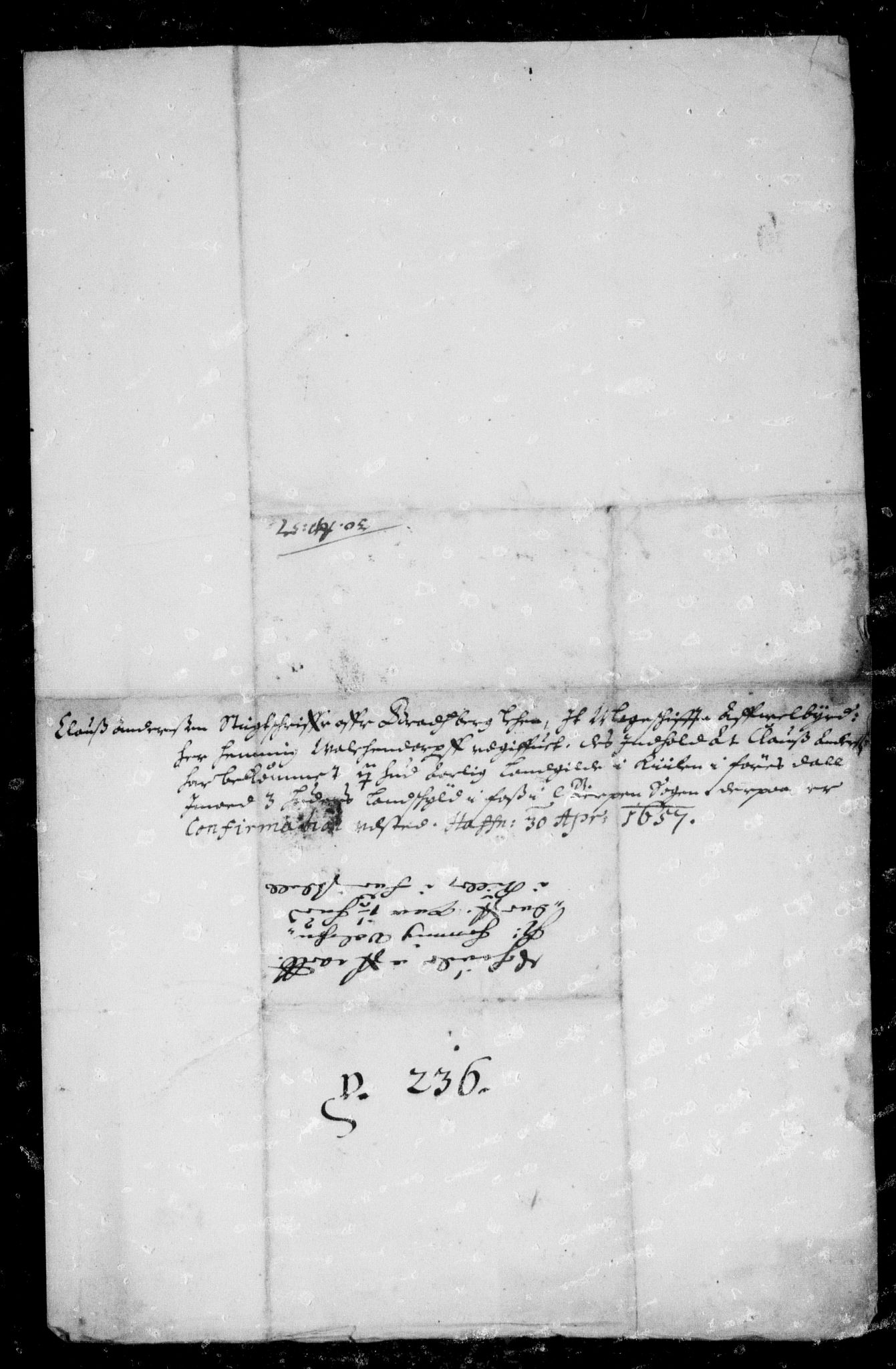 Danske Kanselli, Skapsaker, AV/RA-EA-4061/F/L0006: Skap 8, pakke 119-149B, 1610-1735, p. 268