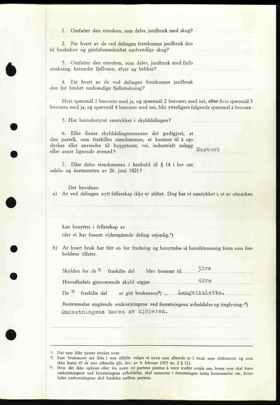 Tønsberg sorenskriveri, AV/SAKO-A-130/G/Ga/Gaa/L0012: Mortgage book no. A12, 1942-1943, Diary no: : 2241/1942