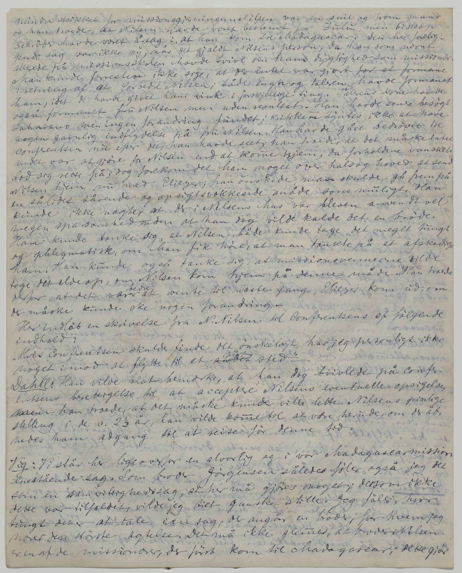 Det Norske Misjonsselskap - hovedadministrasjonen, VID/MA-A-1045/D/Da/Daa/L0035/0009: Konferansereferat og årsberetninger / Konferansereferat fra Madagaskar Innland., 1880