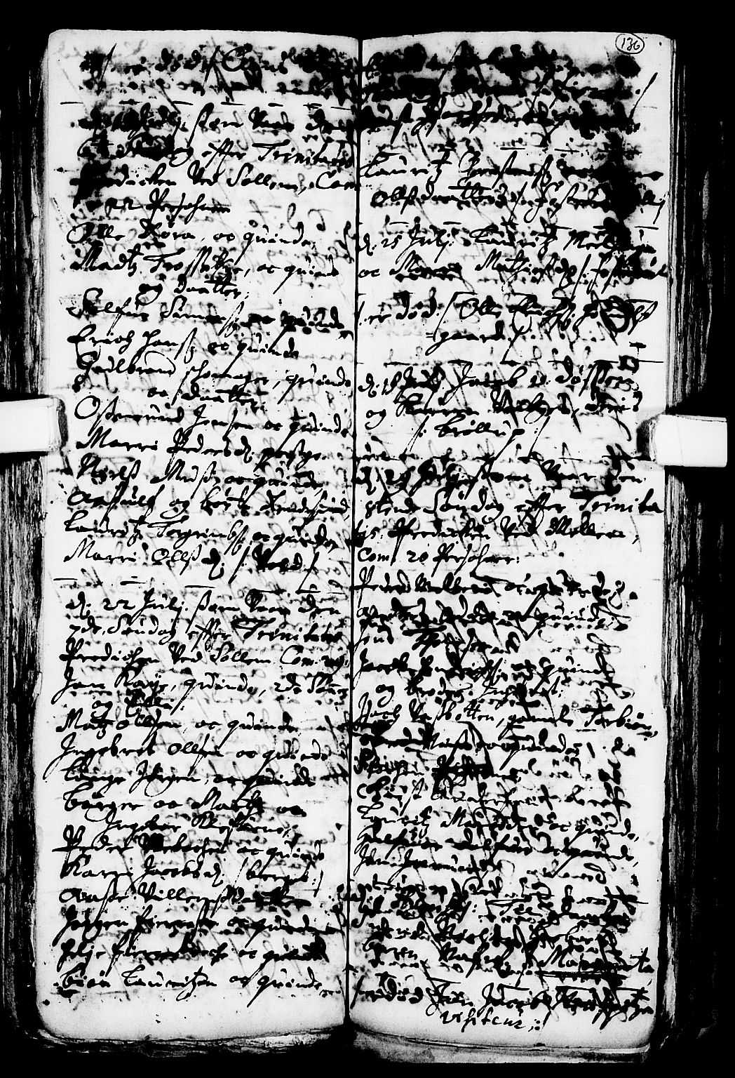Solum kirkebøker, SAKO/A-306/F/Fa/L0001: Parish register (official) no. I 1, 1701-1716, p. 136