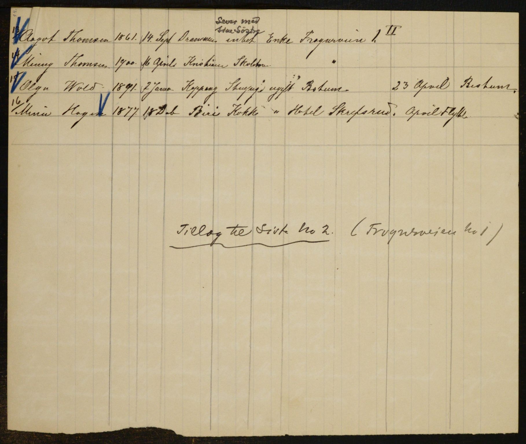 OBA, Municipal Census 1910 for Kristiania, 1910, p. 25352