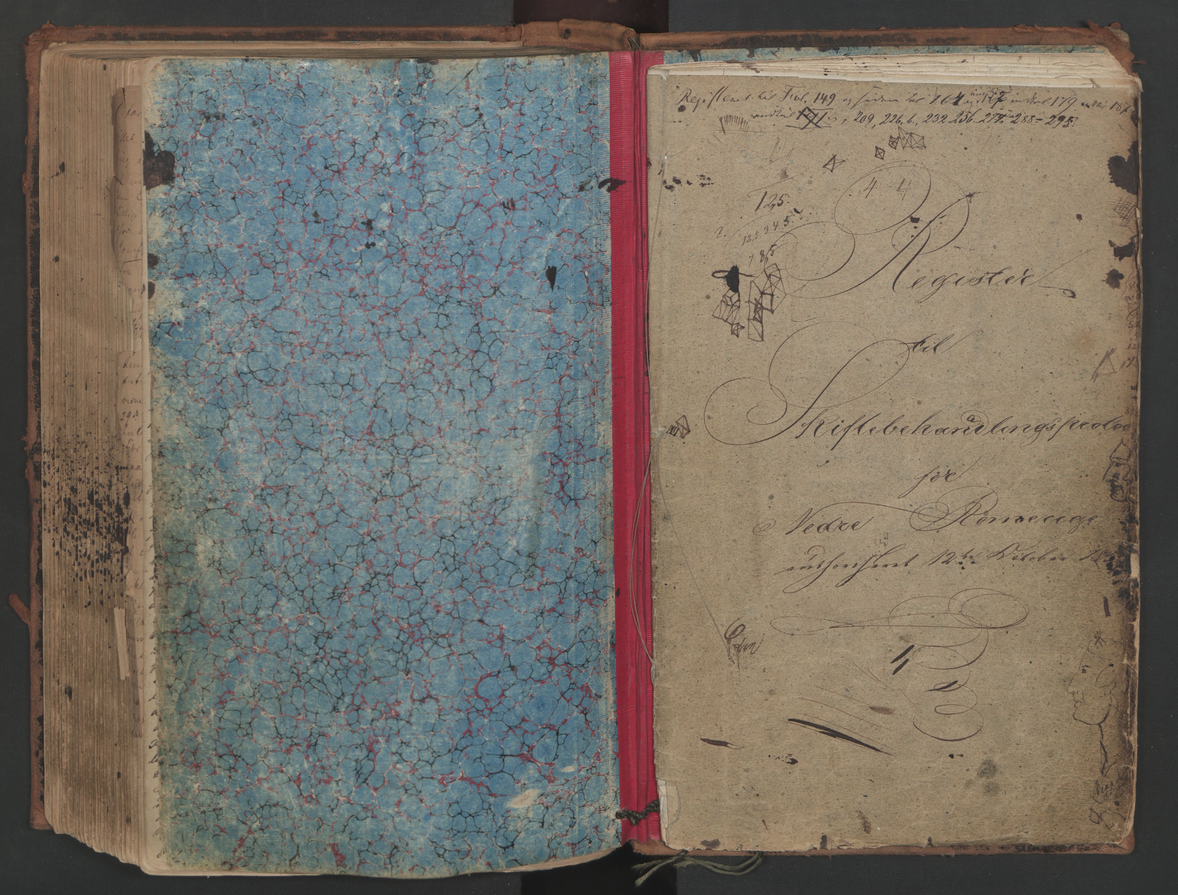 Nedre Romerike sorenskriveri, SAO/A-10469/H/He/Heb/L0005: Skiftebehandlingsprotokoll, 1857-1865