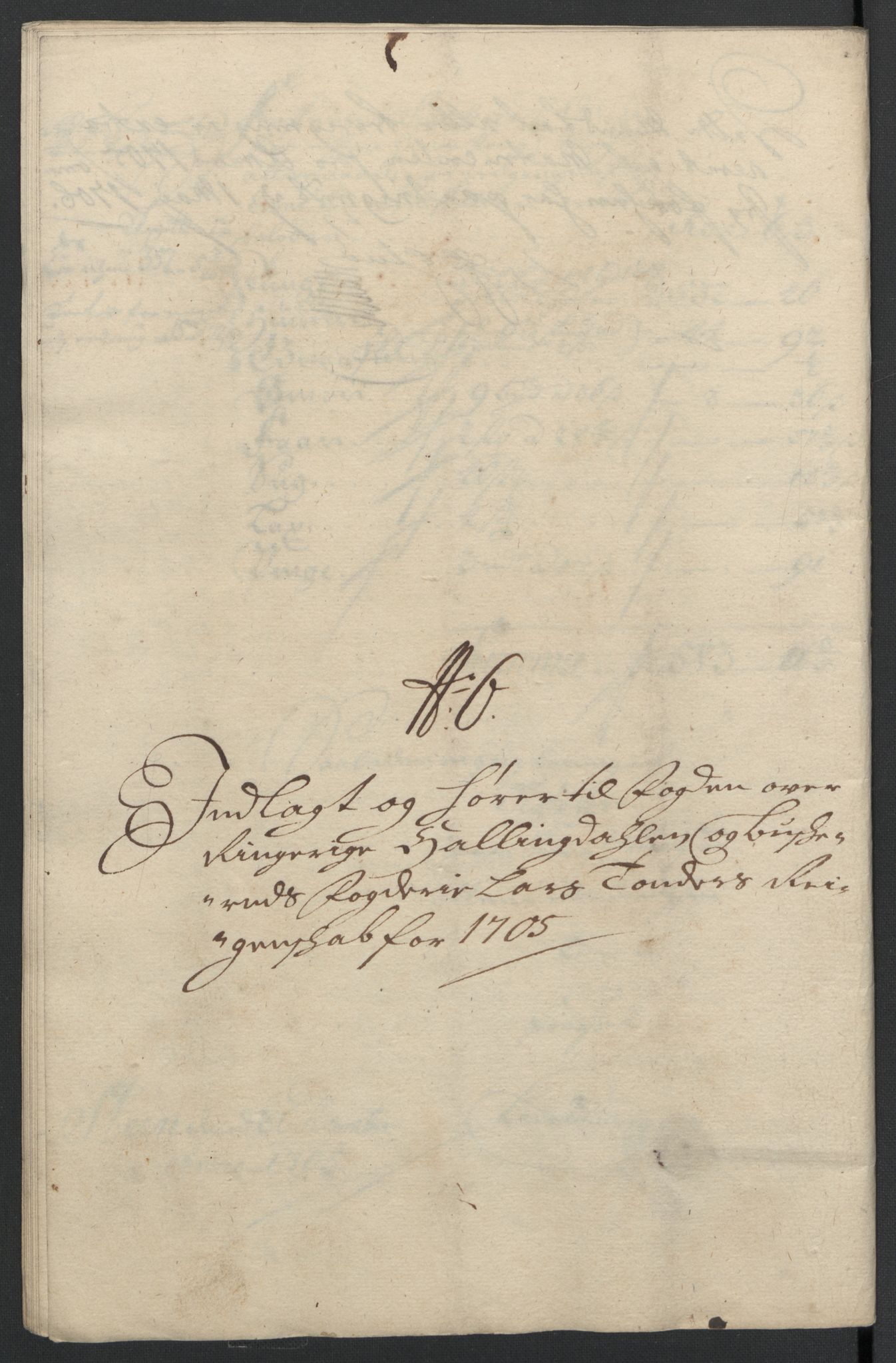 Rentekammeret inntil 1814, Reviderte regnskaper, Fogderegnskap, RA/EA-4092/R22/L1464: Fogderegnskap Ringerike, Hallingdal og Buskerud, 1705, p. 208