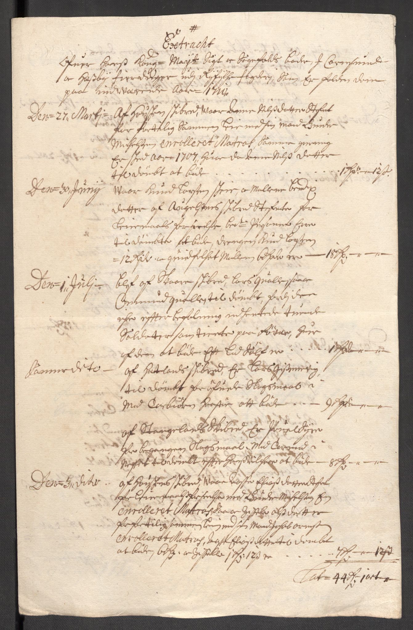 Rentekammeret inntil 1814, Reviderte regnskaper, Fogderegnskap, RA/EA-4092/R47/L2862: Fogderegnskap Ryfylke, 1710, p. 42