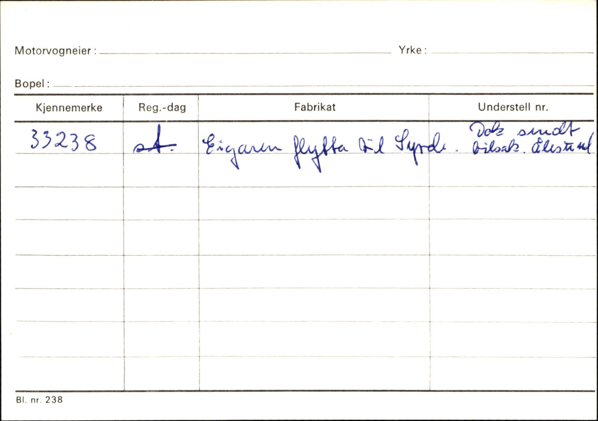 Statens vegvesen, Sogn og Fjordane vegkontor, AV/SAB-A-5301/4/F/L0131: Eigarregister Høyanger P-Å. Stryn S-Å, 1945-1975, p. 1857