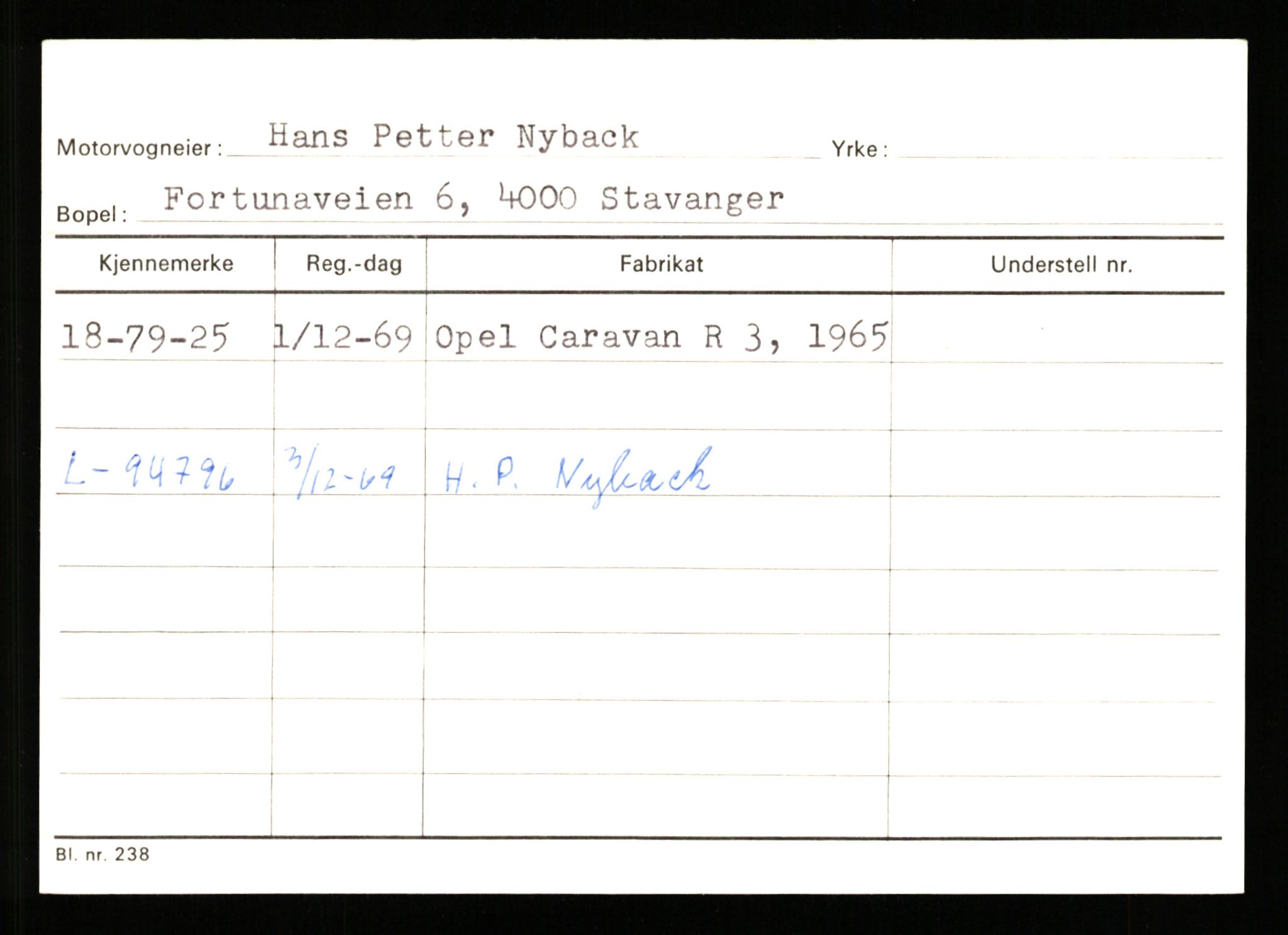 Stavanger trafikkstasjon, AV/SAST-A-101942/0/G/L0010: Registreringsnummer: 130000 - 239953, 1930-1971, p. 2075