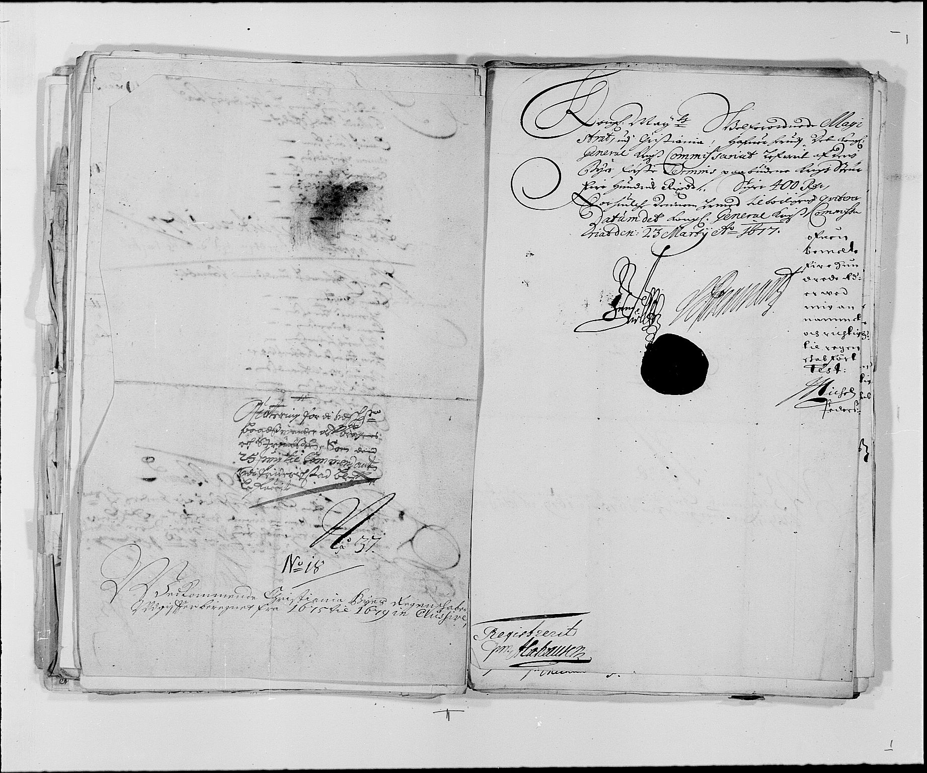 Rentekammeret inntil 1814, Reviderte regnskaper, Byregnskaper, RA/EA-4066/R/Re/L0058: [E3] Kontribusjonsregnskap (med Bragernes og Strømsø), 1675-1679, p. 264