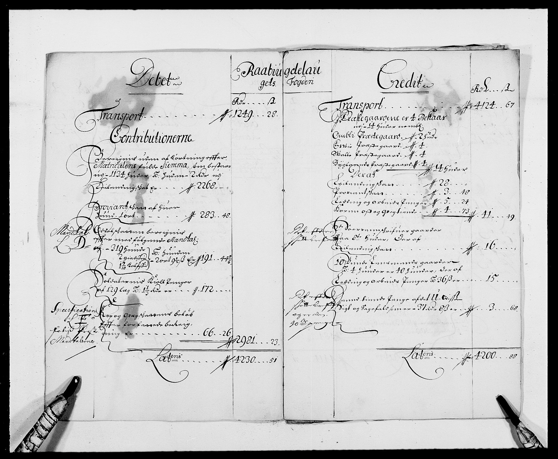 Rentekammeret inntil 1814, Reviderte regnskaper, Fogderegnskap, AV/RA-EA-4092/R40/L2438: Fogderegnskap Råbyggelag, 1682-1683, p. 163