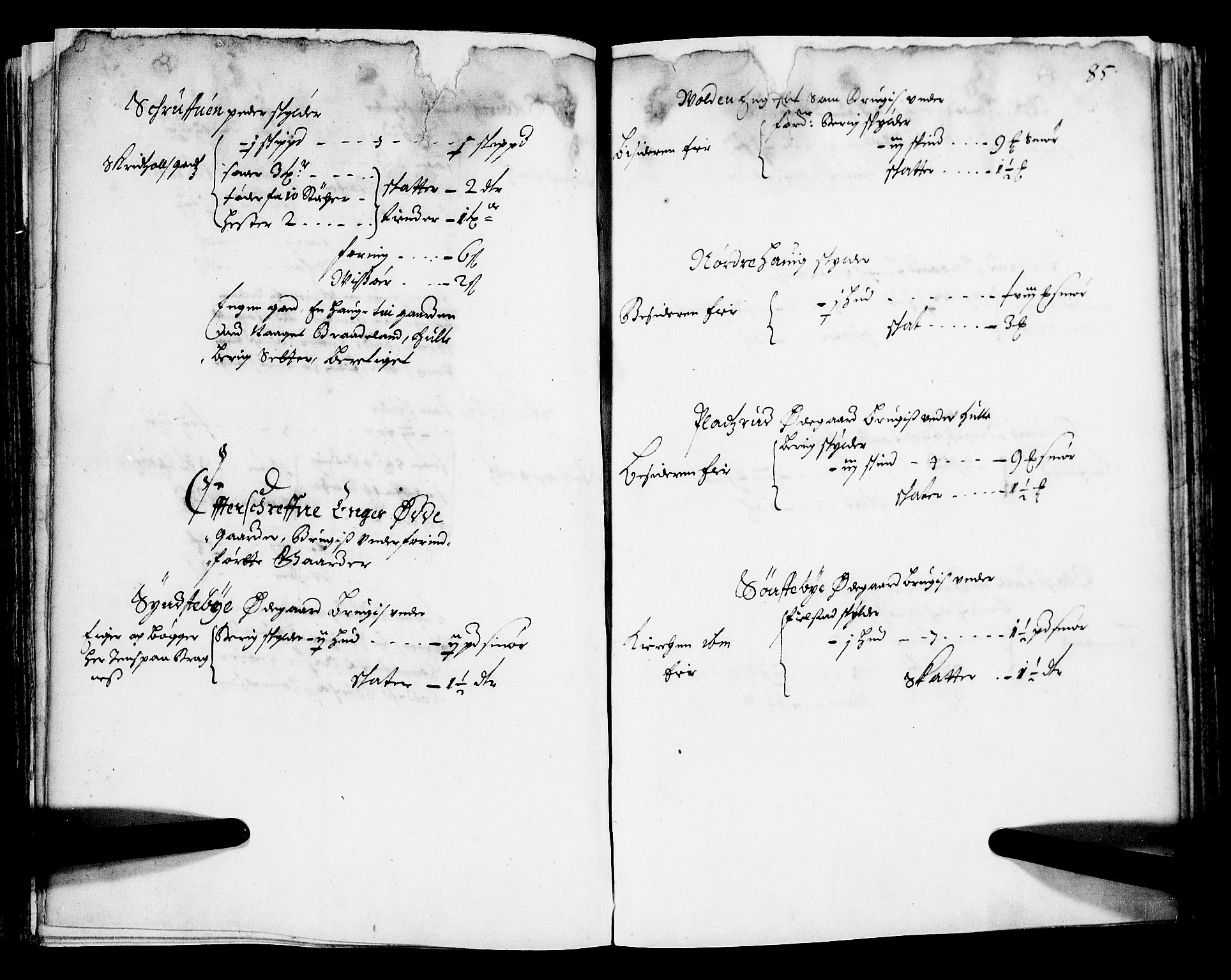 Rentekammeret inntil 1814, Realistisk ordnet avdeling, AV/RA-EA-4070/N/Nb/Nba/L0012: Hedmark fogderi, 1. del, 1669, p. 84b-85a