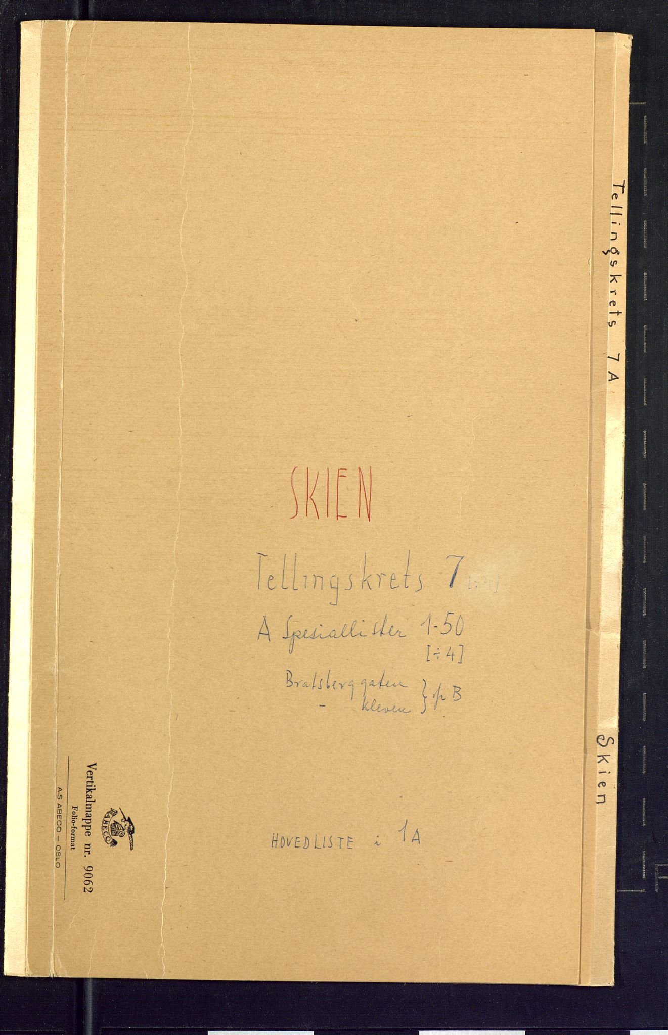 SAKO, 1875 census for 0806P Skien, 1875, p. 17