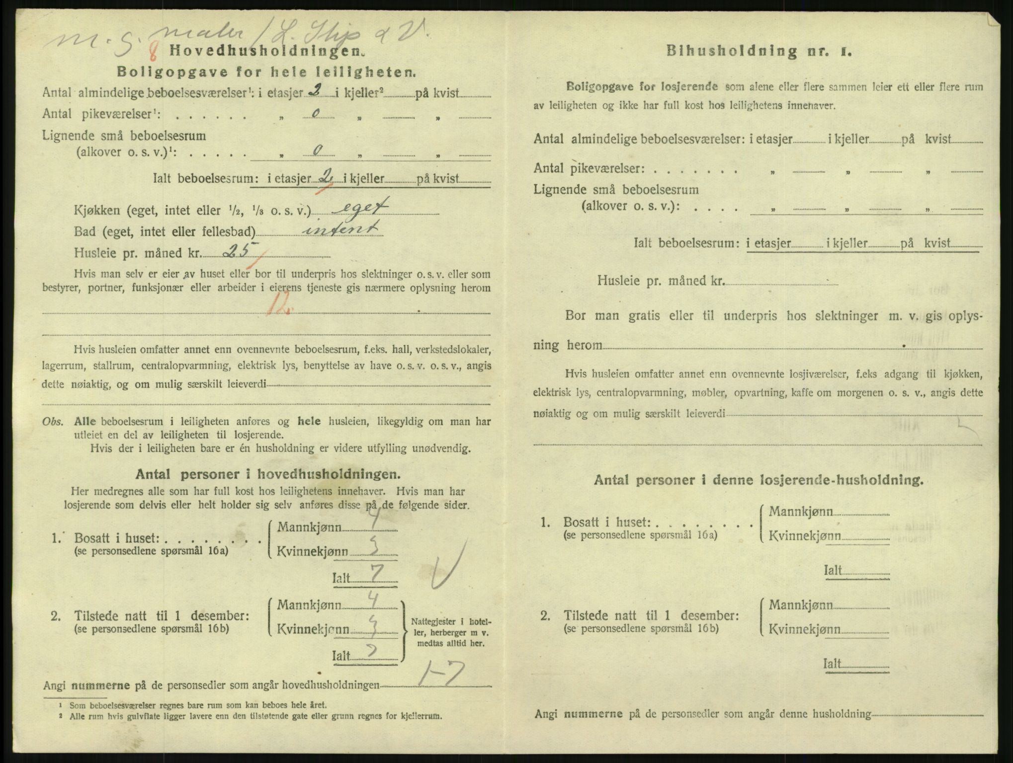 SAKO, 1920 census for Larvik, 1920, p. 7081